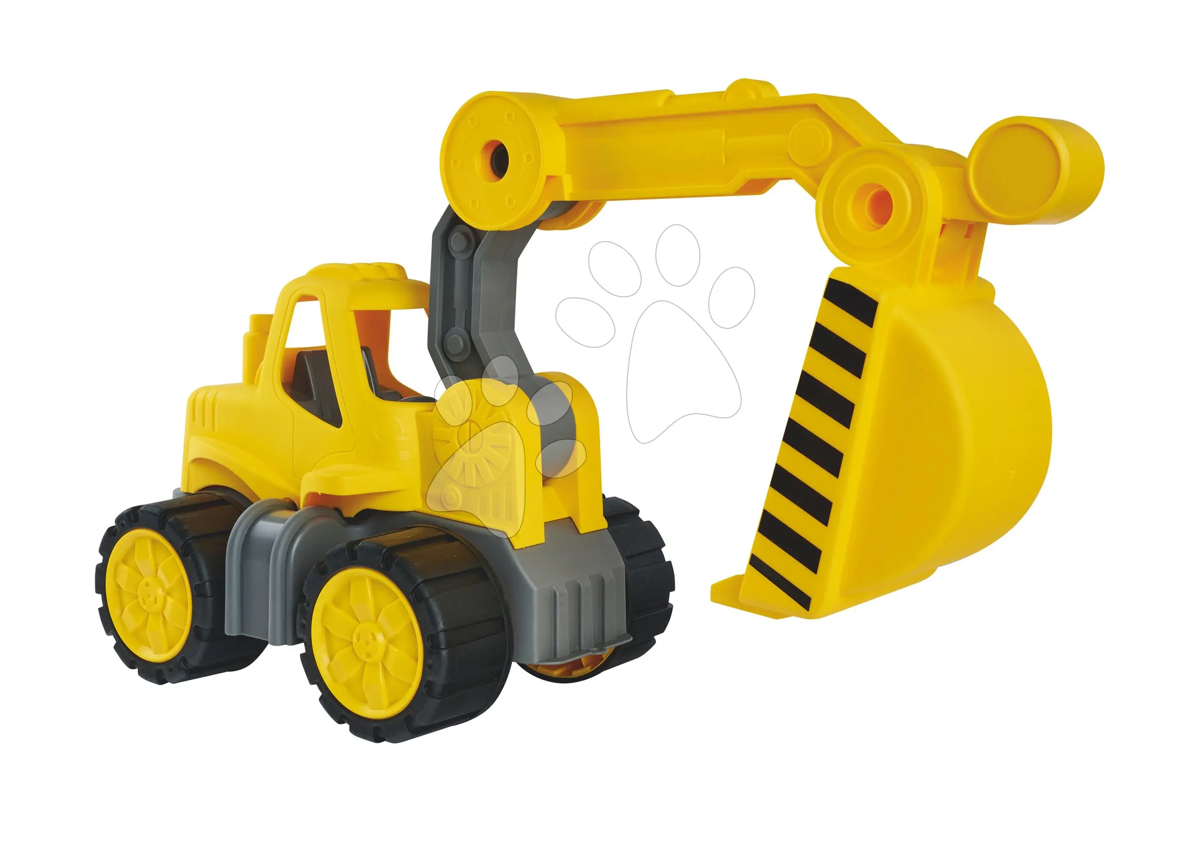 Bagr Power Worker Classic Digger BIG pracovní stroj 67 cm s gumovými koly od 24 měsíců