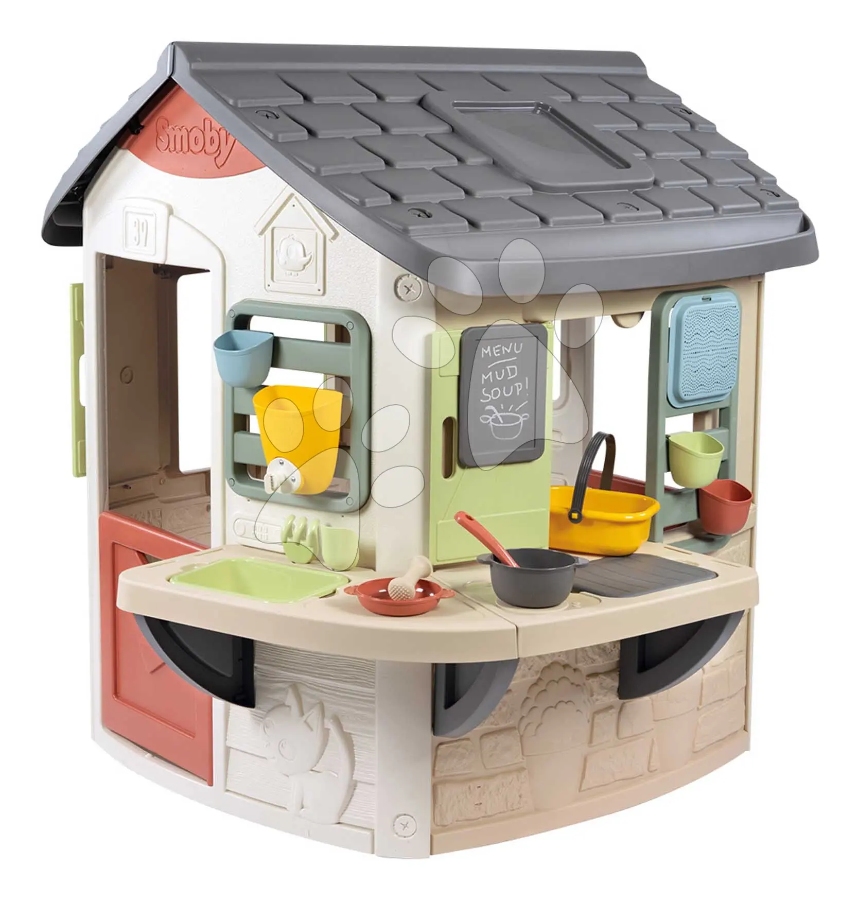Smoby Domeček Life Mud Cooking rozšiřitelný