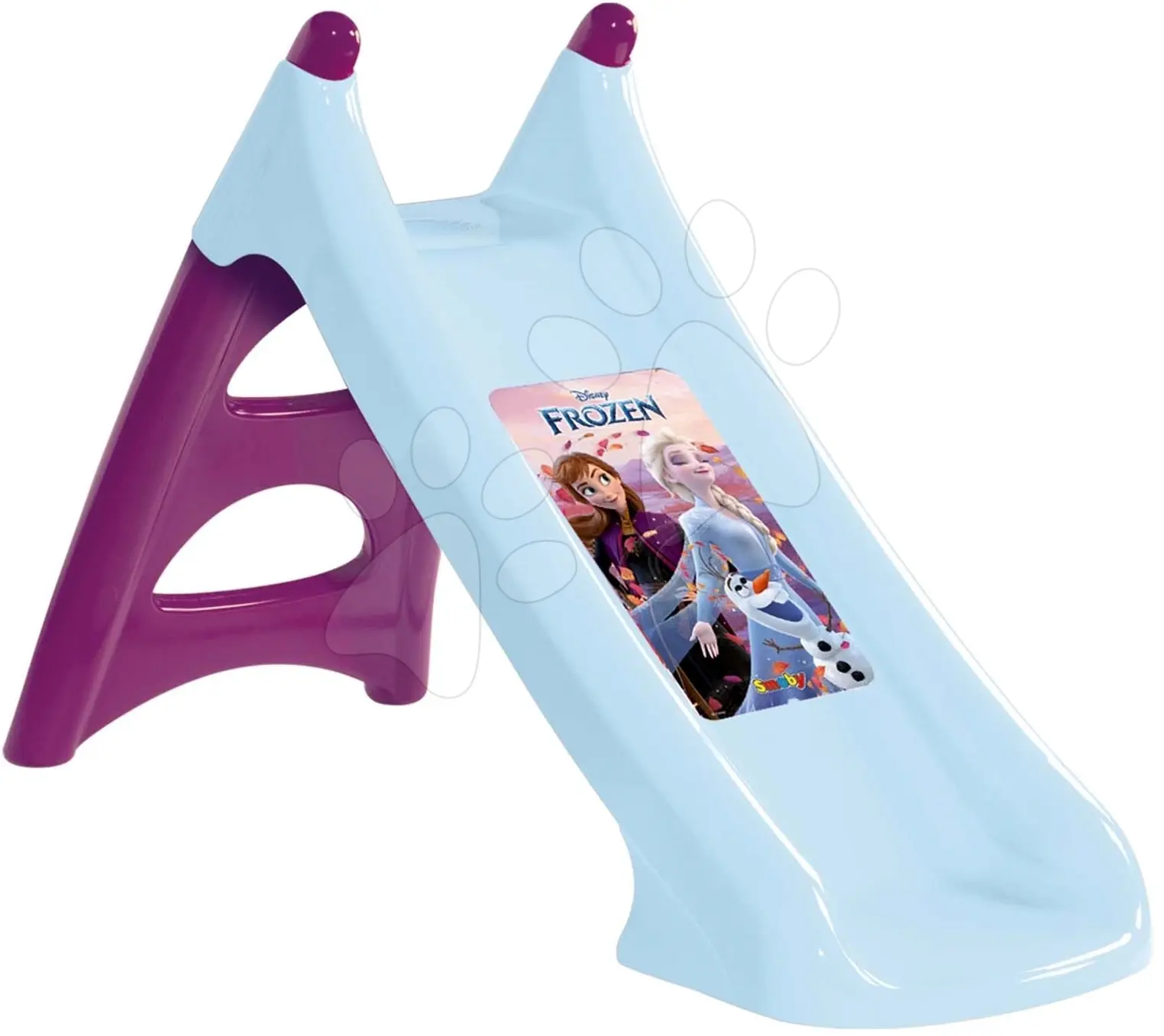Skluzavka s vlhčením Frozen XS Slide Smoby 90 cm s napájením na vodu a UV filtr od 24 měsíců