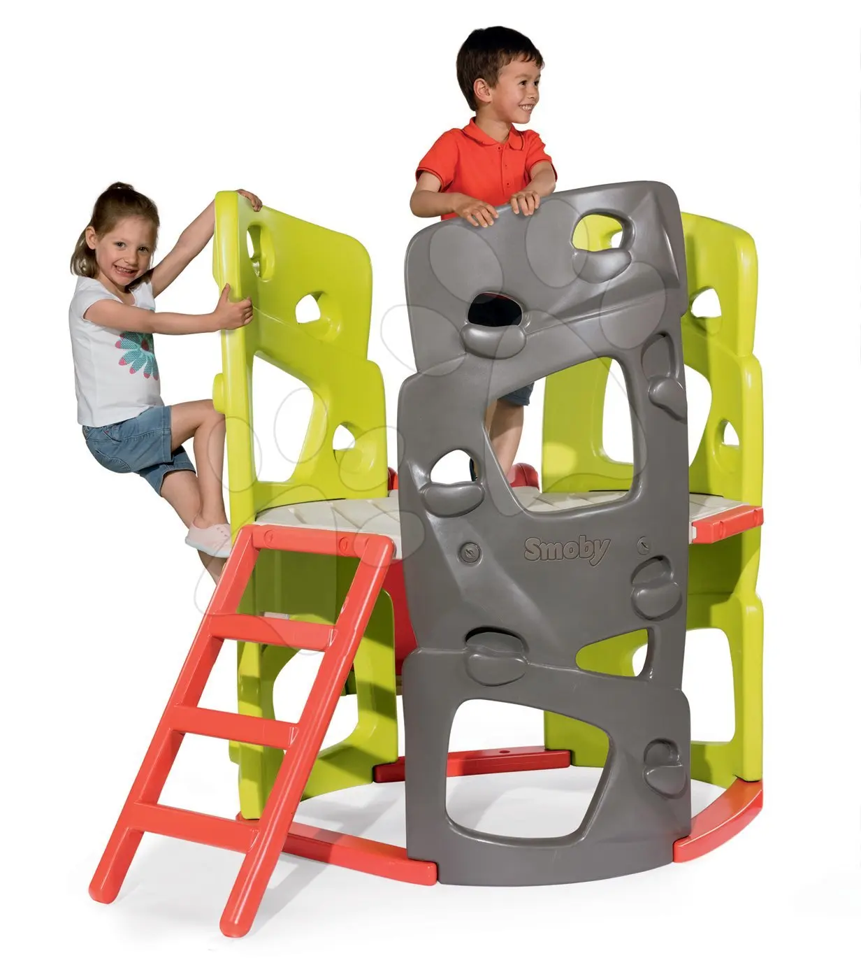 SMOBY Velké dětské hřiště horolezecká věž 126802