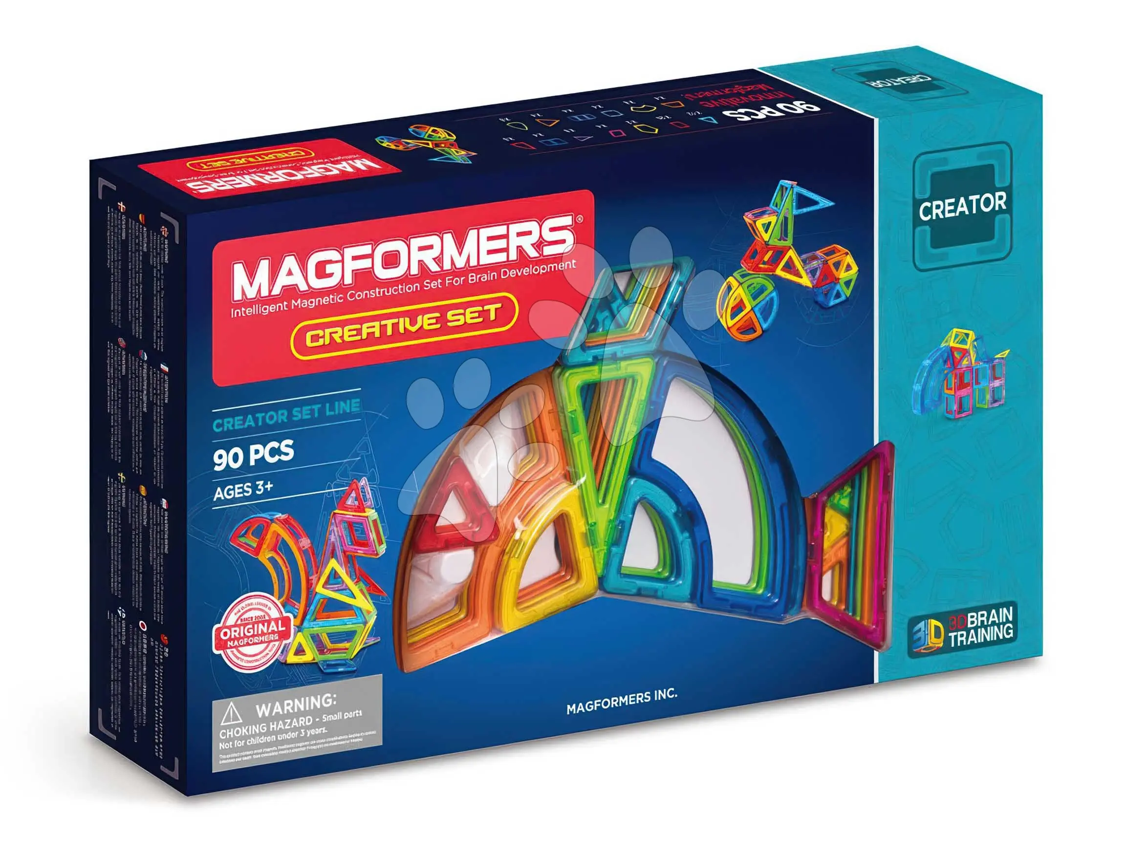 Stavebnice magnetická Kreativní sada Creative Set Magformers 90 dílů