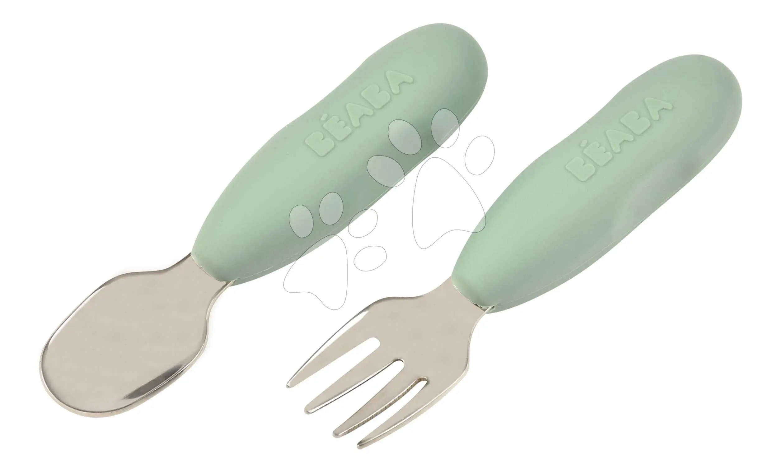 Beaba První trénovací příbor 2-dílný Sage Green