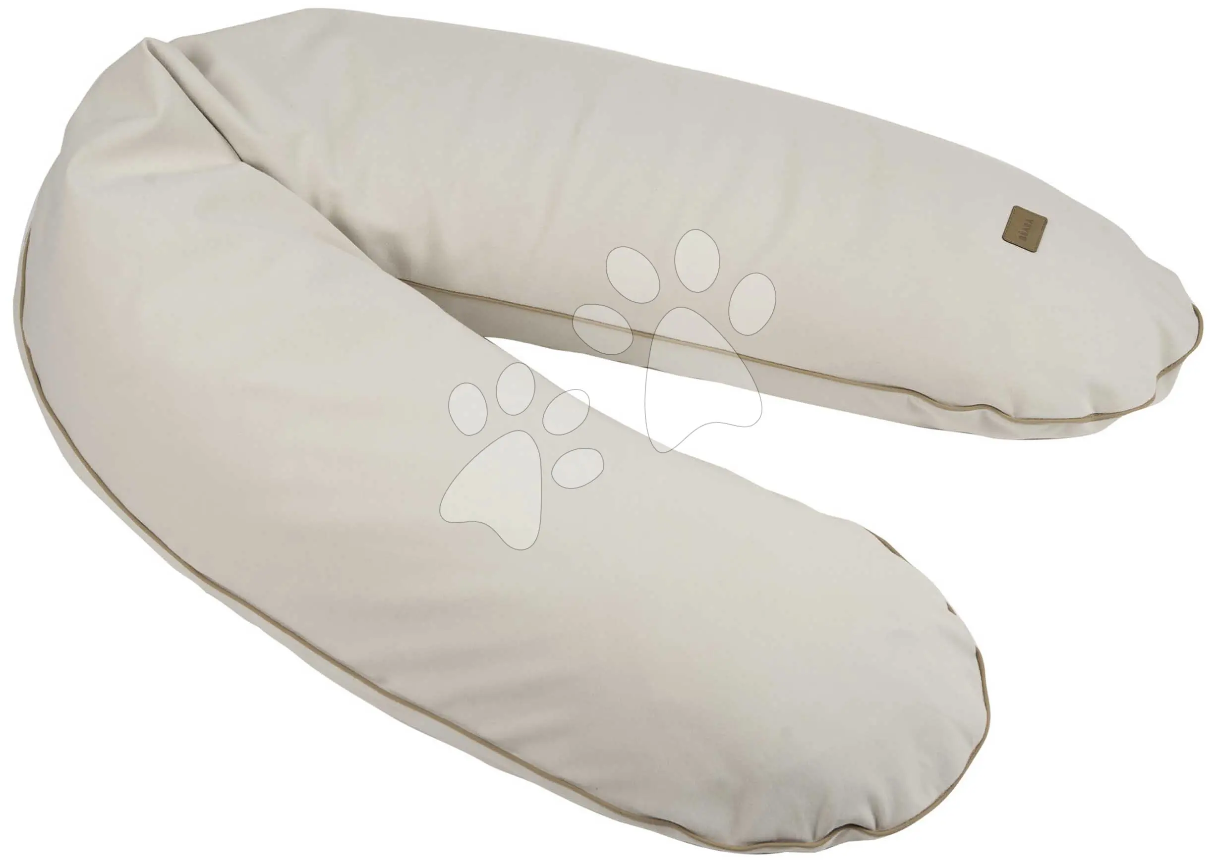 Kojicí polštář BIG Flopsy™ French Terry Clay Beaba 180 cm béžový