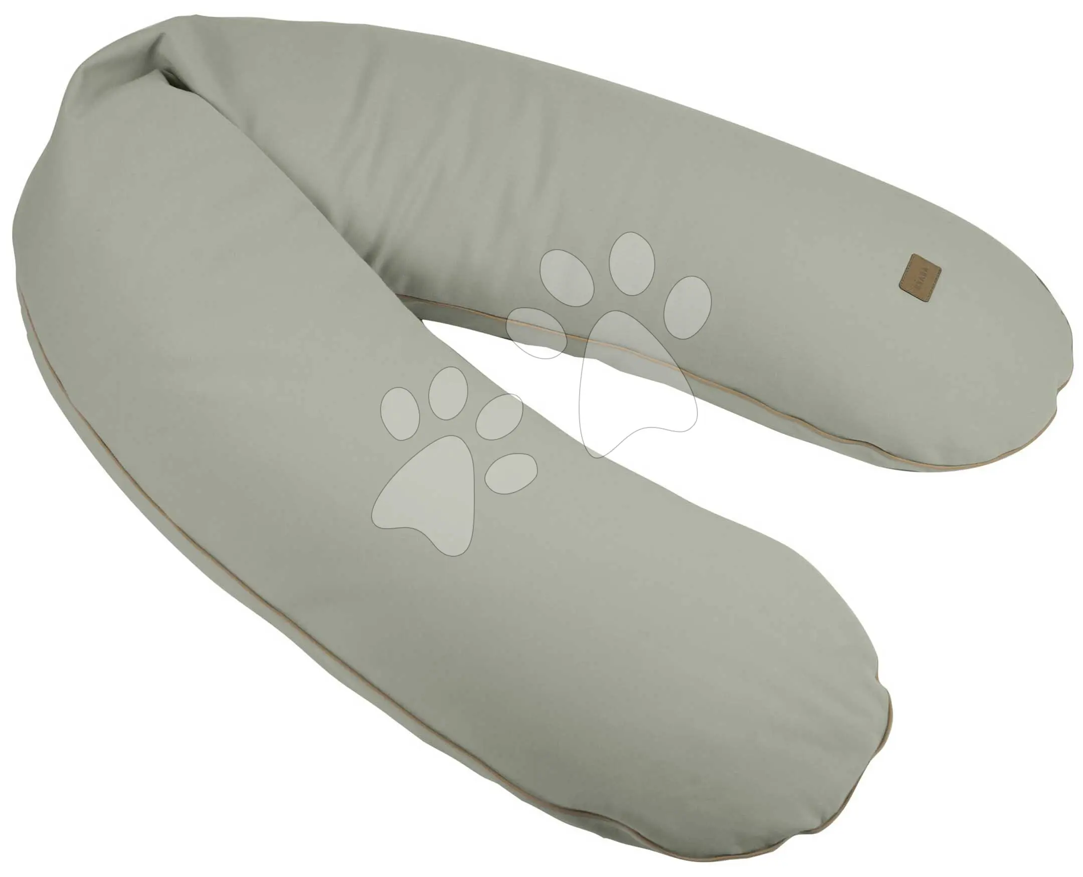 Kojicí polštář BIG Flopsy™ French Terry Misty Green Beaba 180 cm zelený