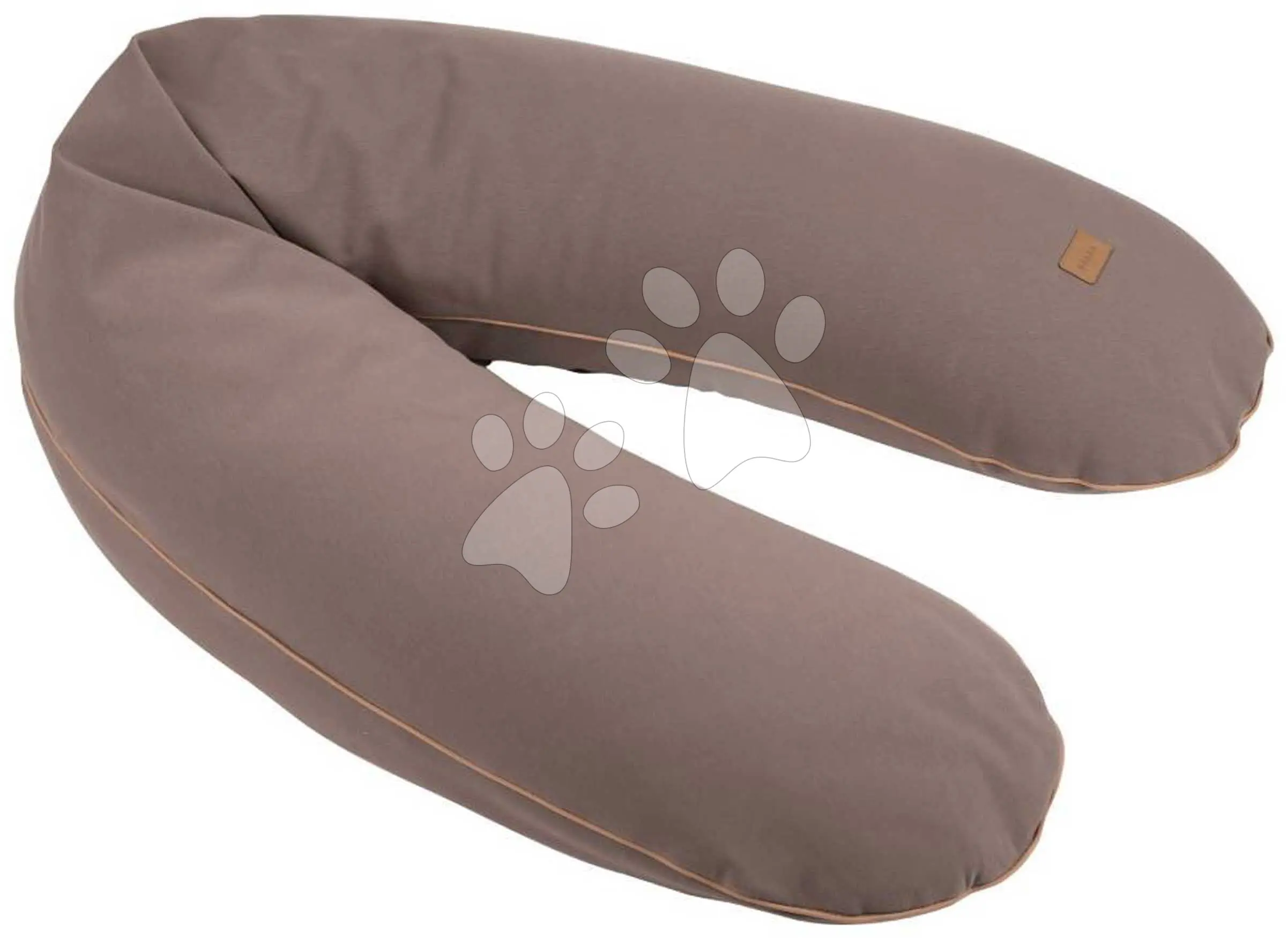 Kojící polštář BIG Flopsy™ French Terry Cocoa Beaba 180 cm hnědý