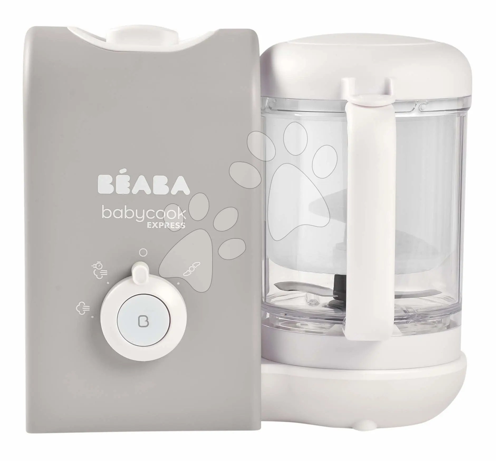 Parní vařič a mixér Beaba Babycook® Express Velvet Grey Babycook® Express Velvet Grey, šedý