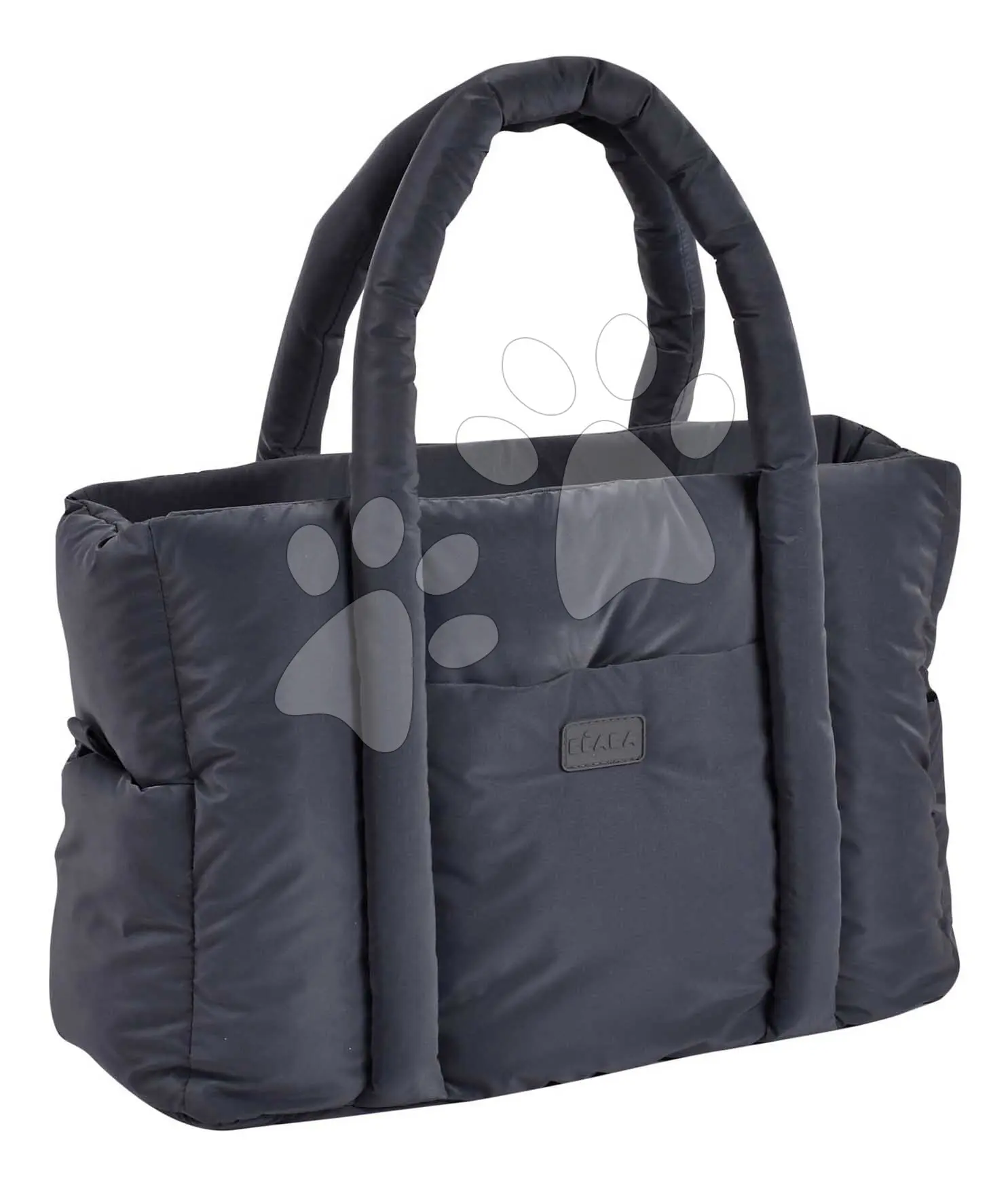 Přebalovací taška k kočárku Puffy Paris Changing Bag Dark Heather Grey Beaba s přebalovací podložkou šedá
