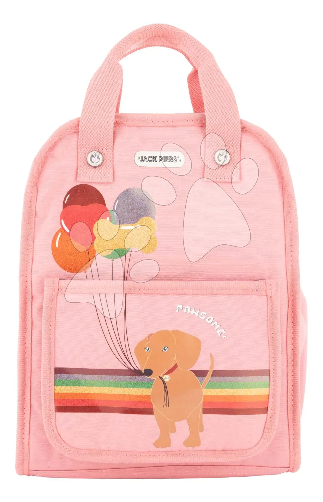 Školní taška batoh Backpack Amsterdam Medium Dog Jack Piers ergonomická luxusní provedení od 6 let 36*13*29 cm
