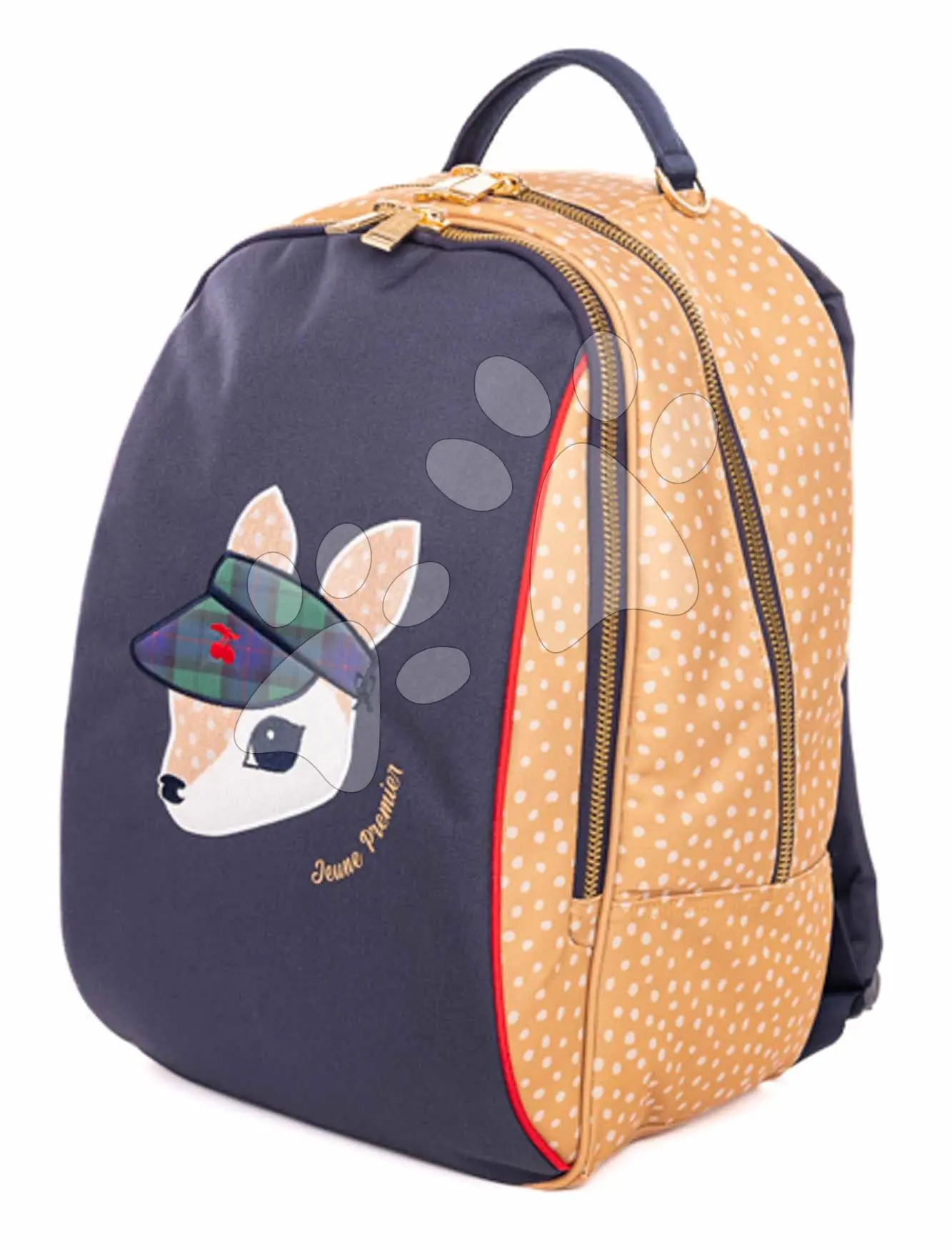 Školní taška batoh Backpack James Dashing Deer Jeune Premier ergonomická luxusní provedení 42*30 cm