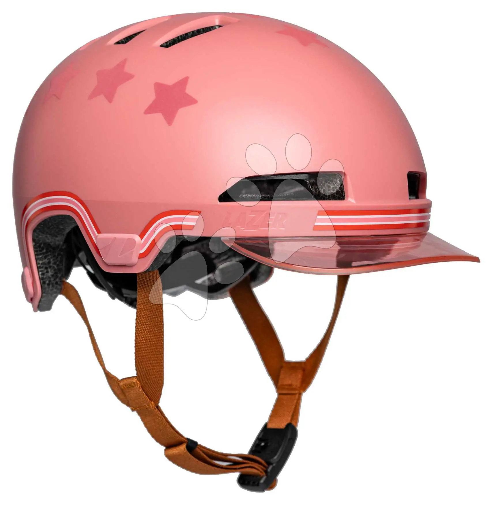Přilba Lazer Bike Helmet Pink Jeune Premier s KinetiCore technologií nastavitelná velikost S/M 50-56 cm růžová
