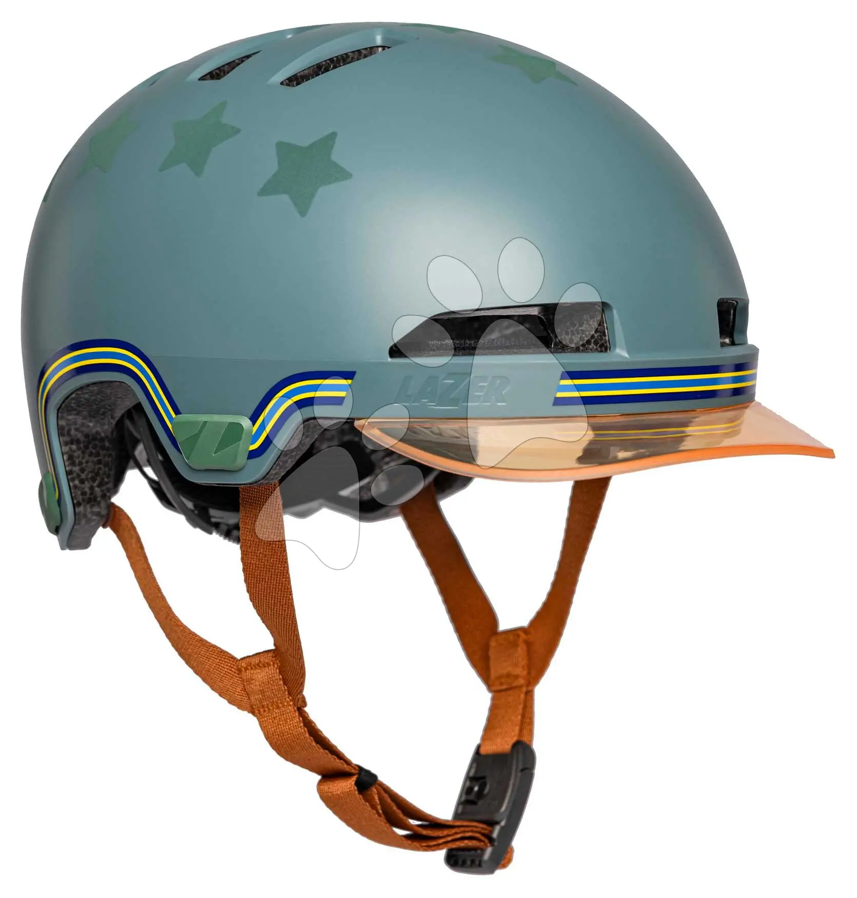 Přilba Lazer Bike Helmet Green Jeune Premier s KinetiCore technologií nastavitelná velikost S/M 50-56 cm zelená