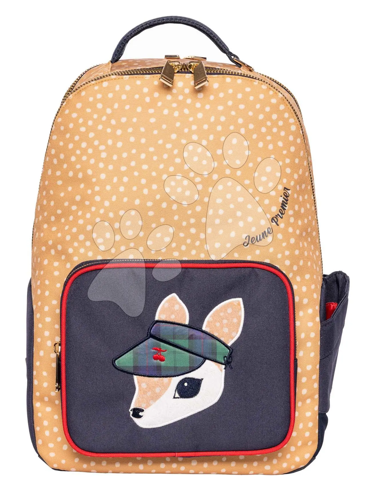 Školní taška batoh New Bobbie Dashing Deer Jeune Premier ergonomická luxusní provedení 42*30 cm