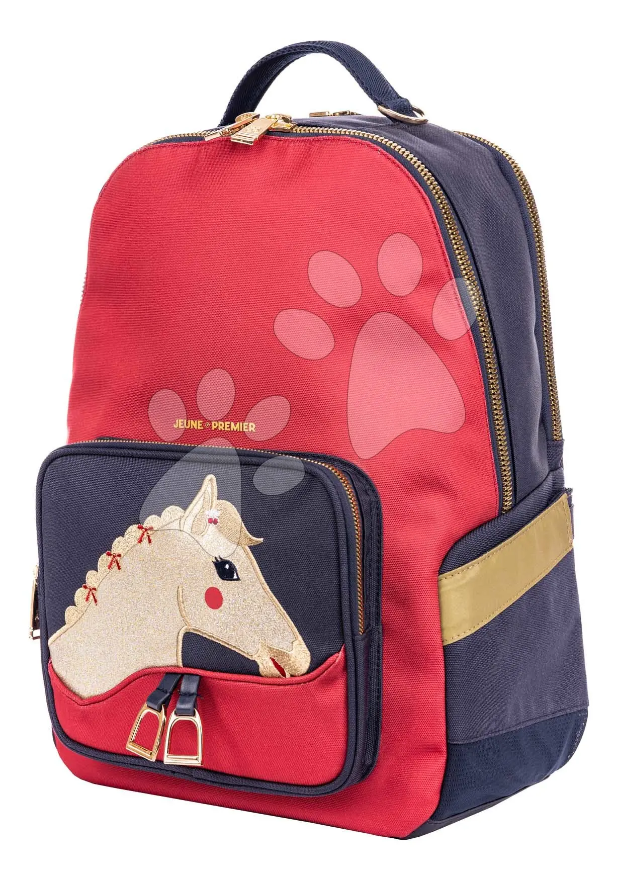 Školní taška batoh New Bobbie Saddle Bag Jeune Premier ergonomická luxusní provedení 42*30 cm