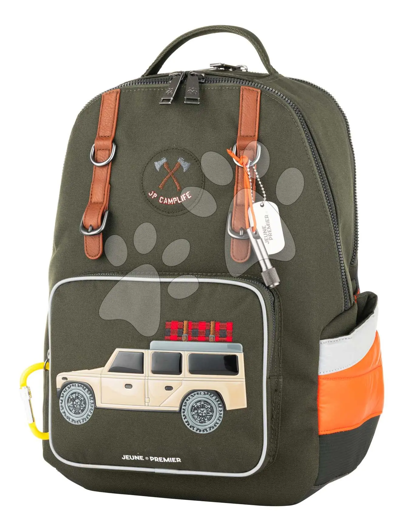 Školní taška batoh New Bobbie Camp Life Jeune Premier ergonomická luxusní provedení 42*30 cm