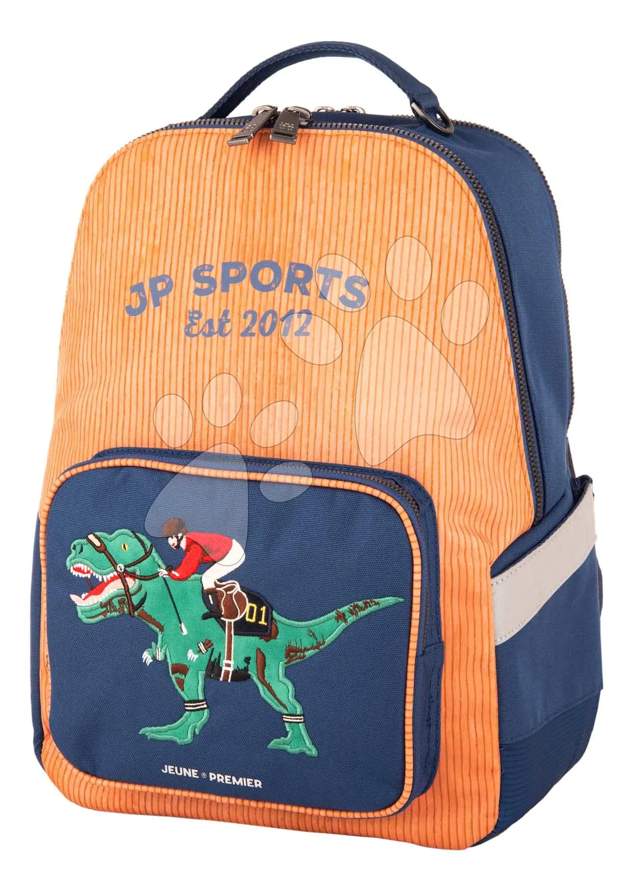 Školní taška batoh New Bobbie Polo Dino Jeune Premier ergonomická luxusní provedení 42*30 cm
