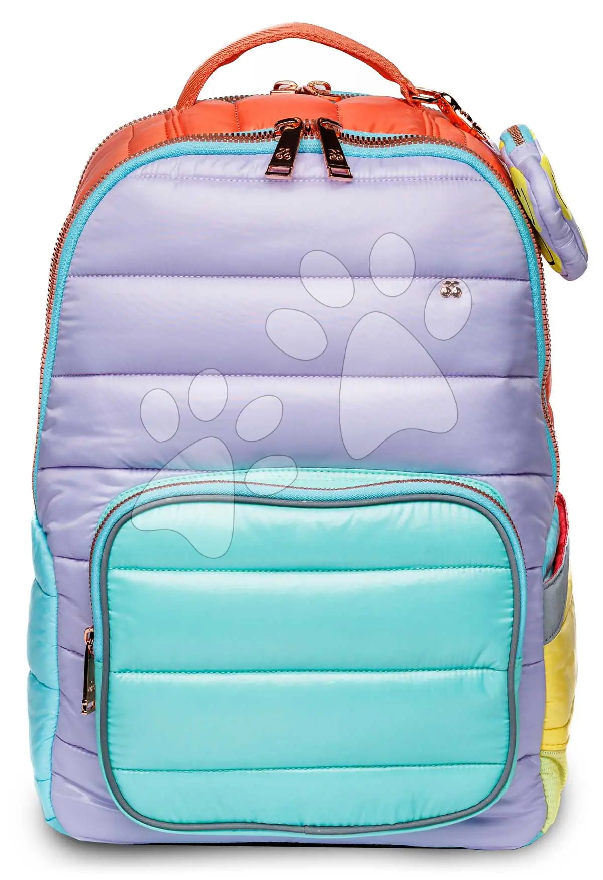 Školní taška batoh New Bobbie Puffer Pastel Party Jeune Premier ergonomické luxusní provedení 42*30 cm