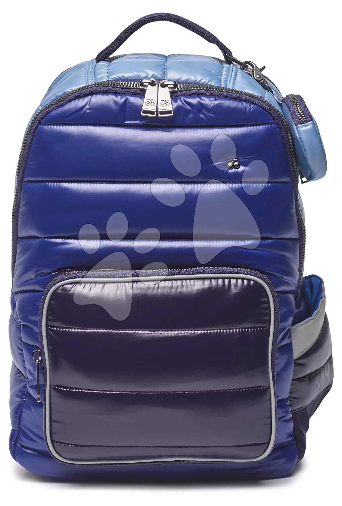 Školní taška batoh New Bobbie Puffer Blue Jeune Premier ergonomická luxusní provedení 42*30 cm