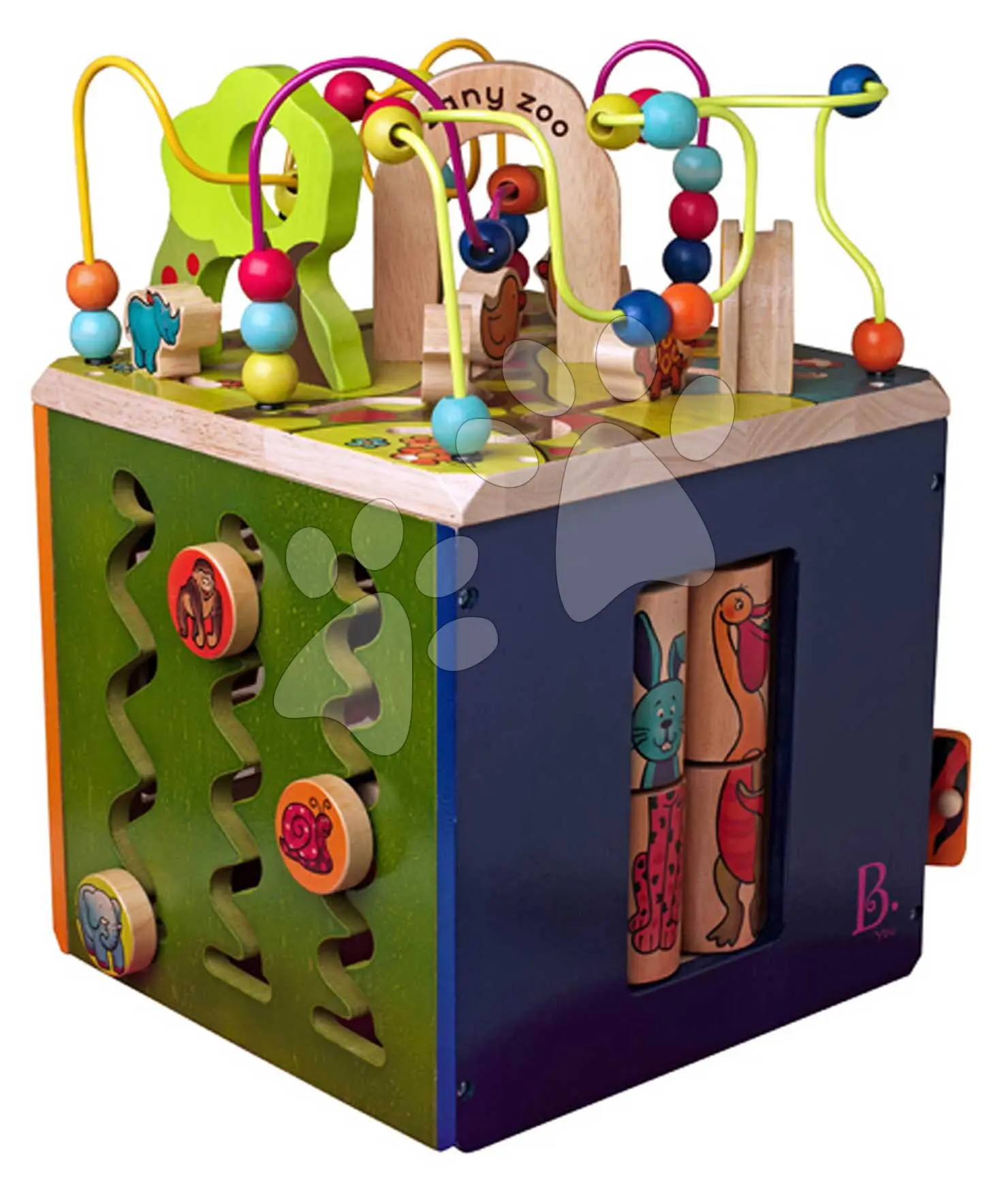B-toys Interaktivní krychle Zany Zoo