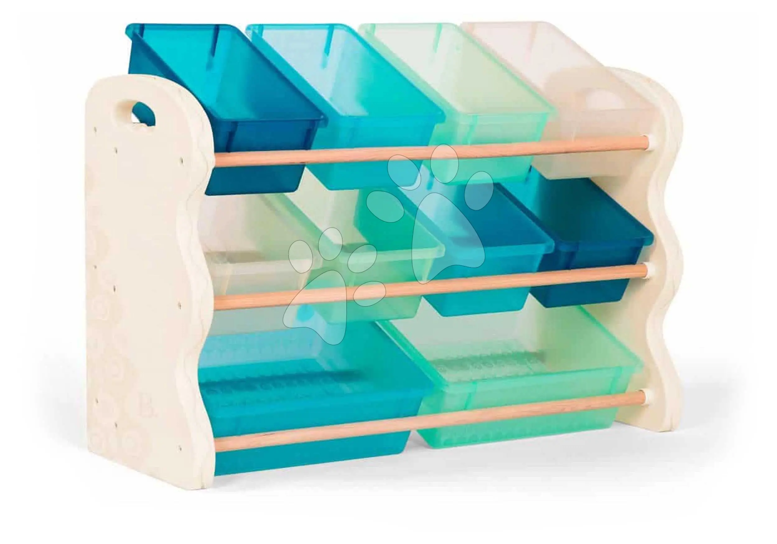 Organizér na hračky s úložnými boxy Totes Tidy B-Toys 10 boxů