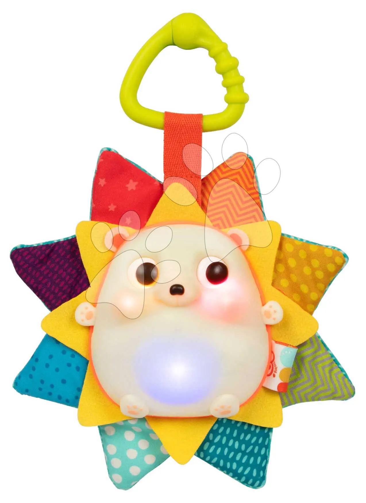 B-Toys Hudební svítící chrastítko RainGlow Buddy