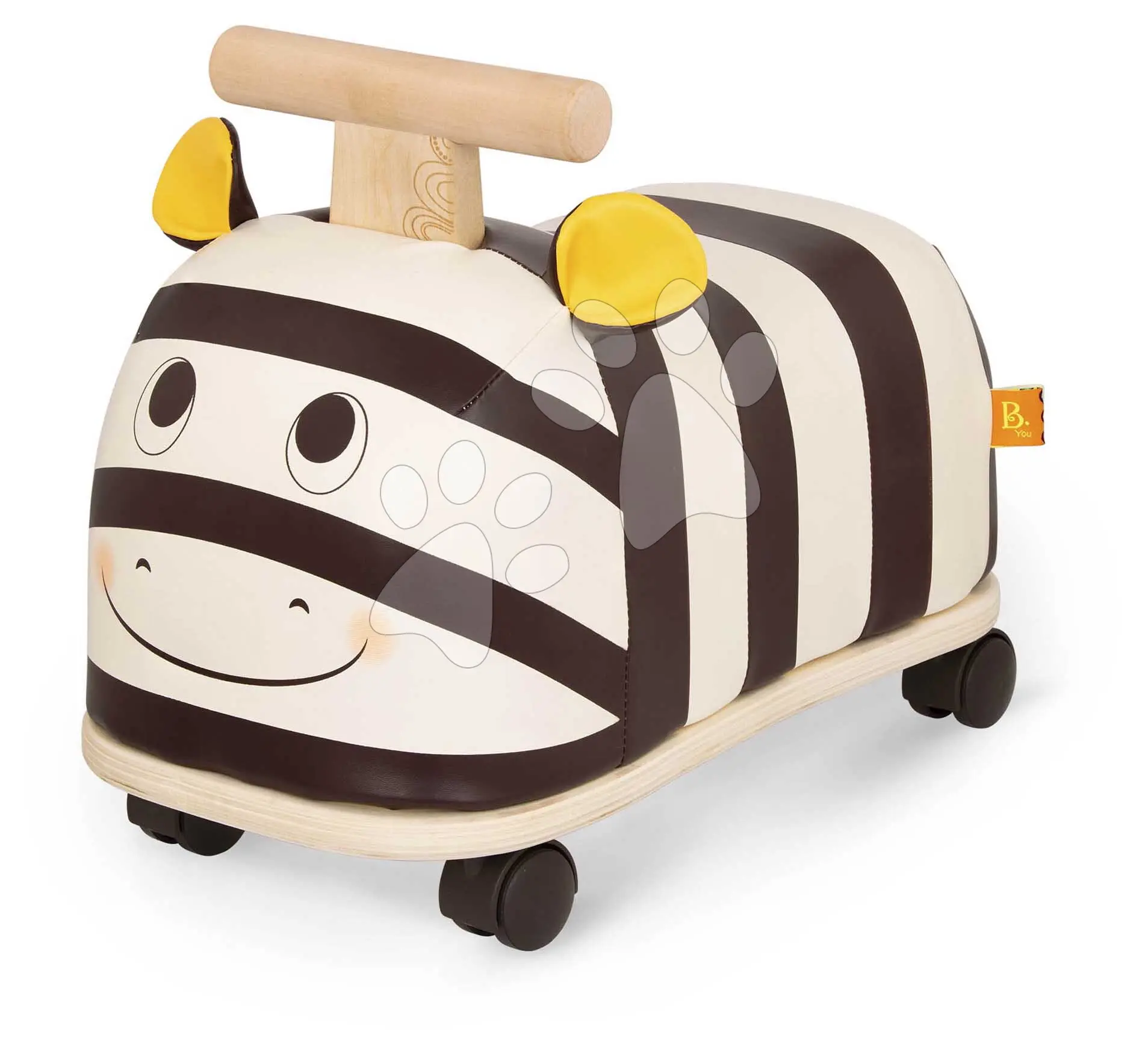 B.Toys Odrážedlo dřevěné Zebra