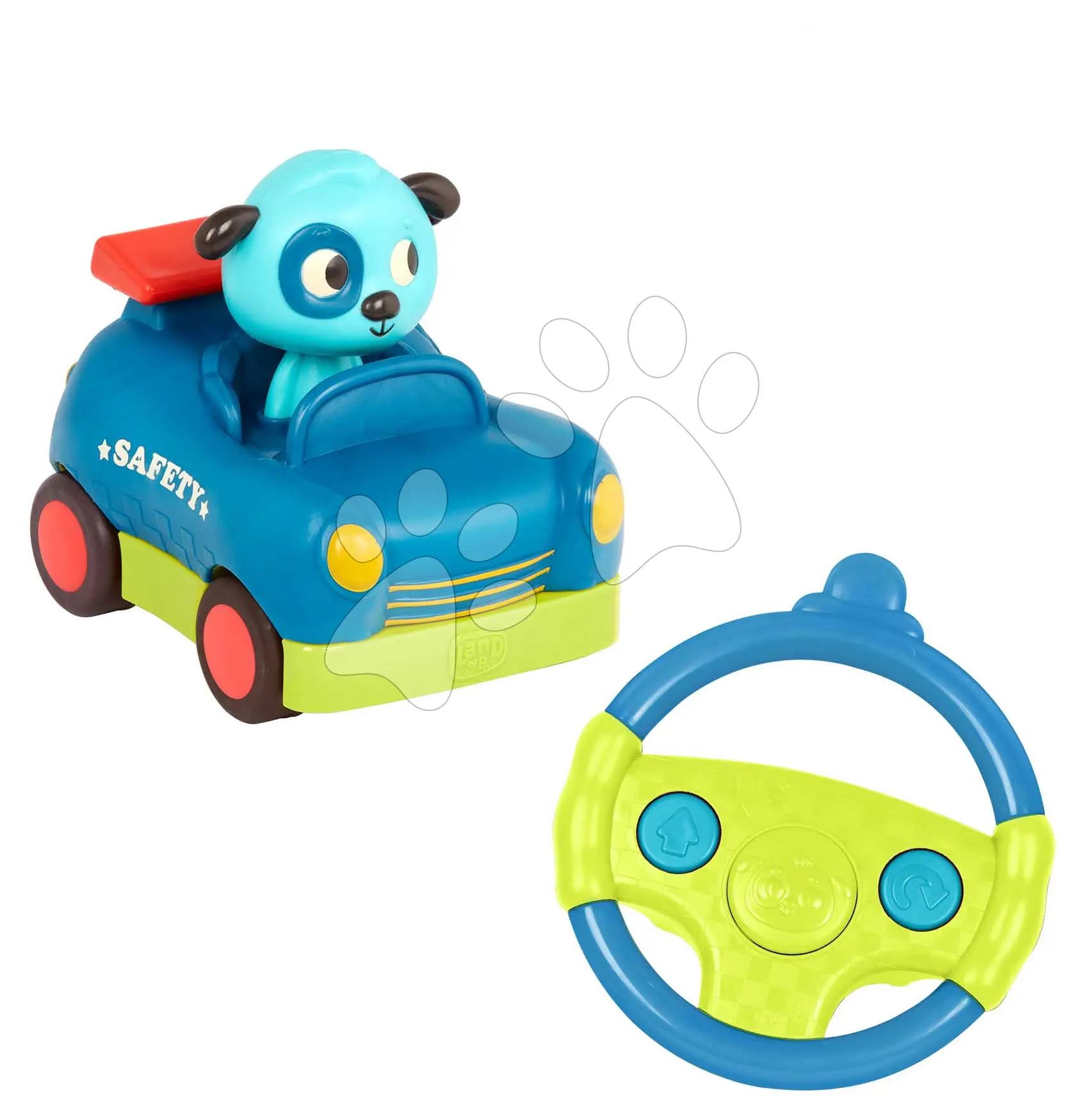 B-Toys Autíčko na dálkové ovládání pejsek Woofer