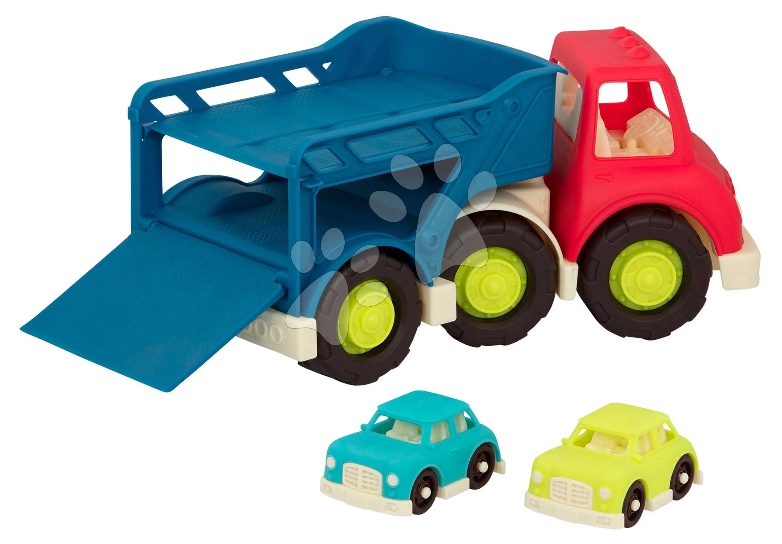 B-Toys Transportér s 6 autíčky Happy Cruisers
