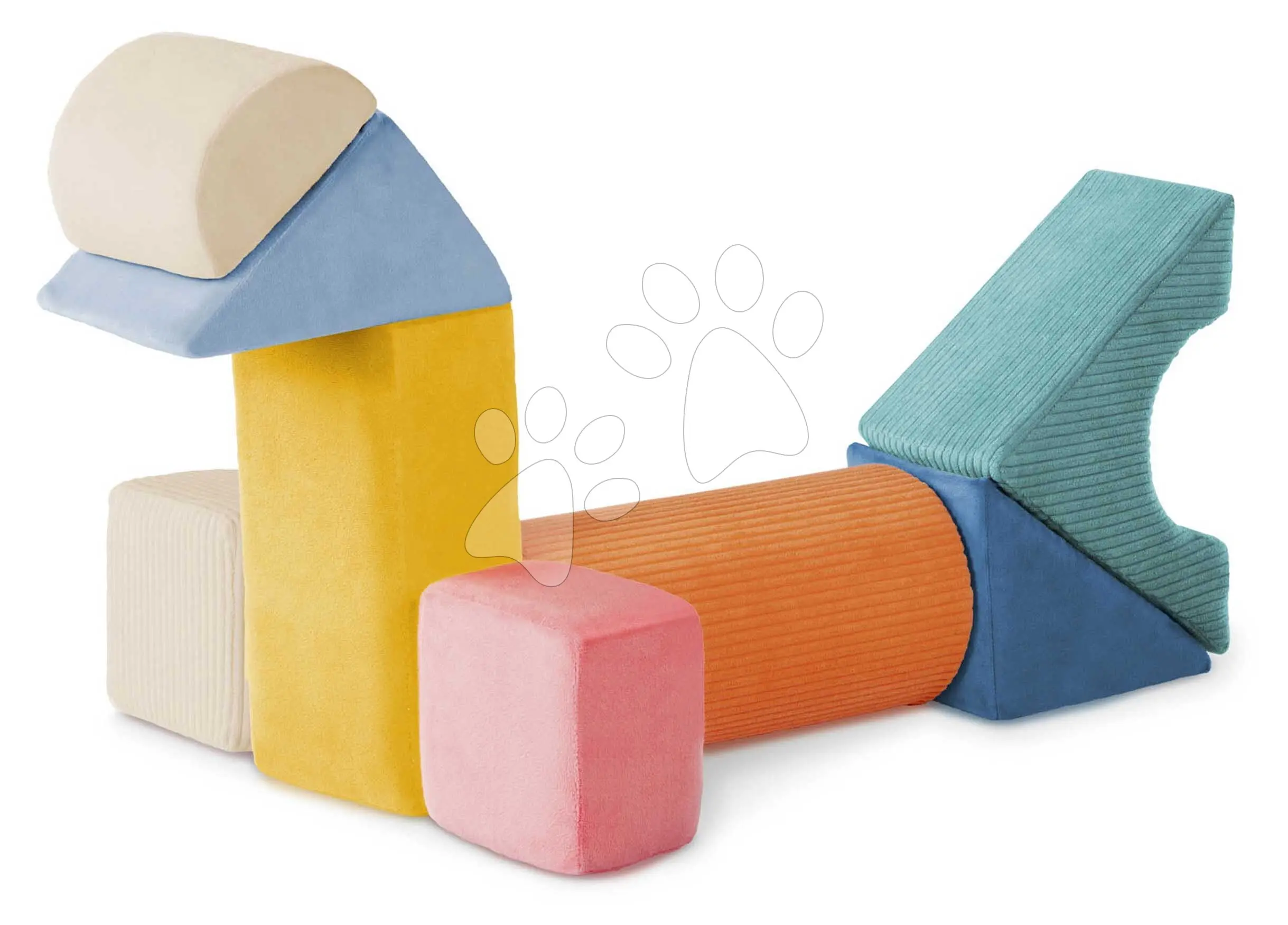 B-Toys Textilní pěnové tvary Tumble-y Towers