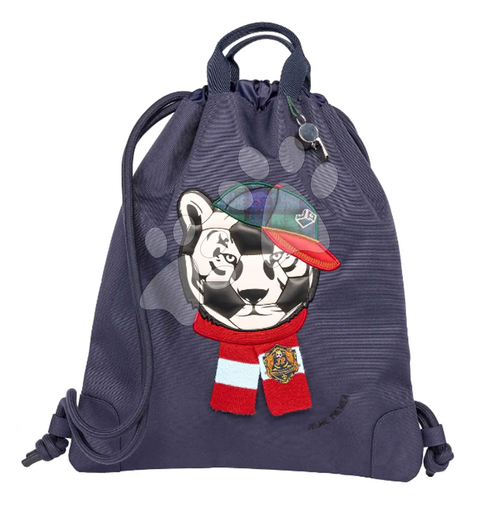 Školní vak na tělocvik a přezůvky City Bag FC Tiger Jeune Premier ergonomický luxusní provedení 40*36 cm