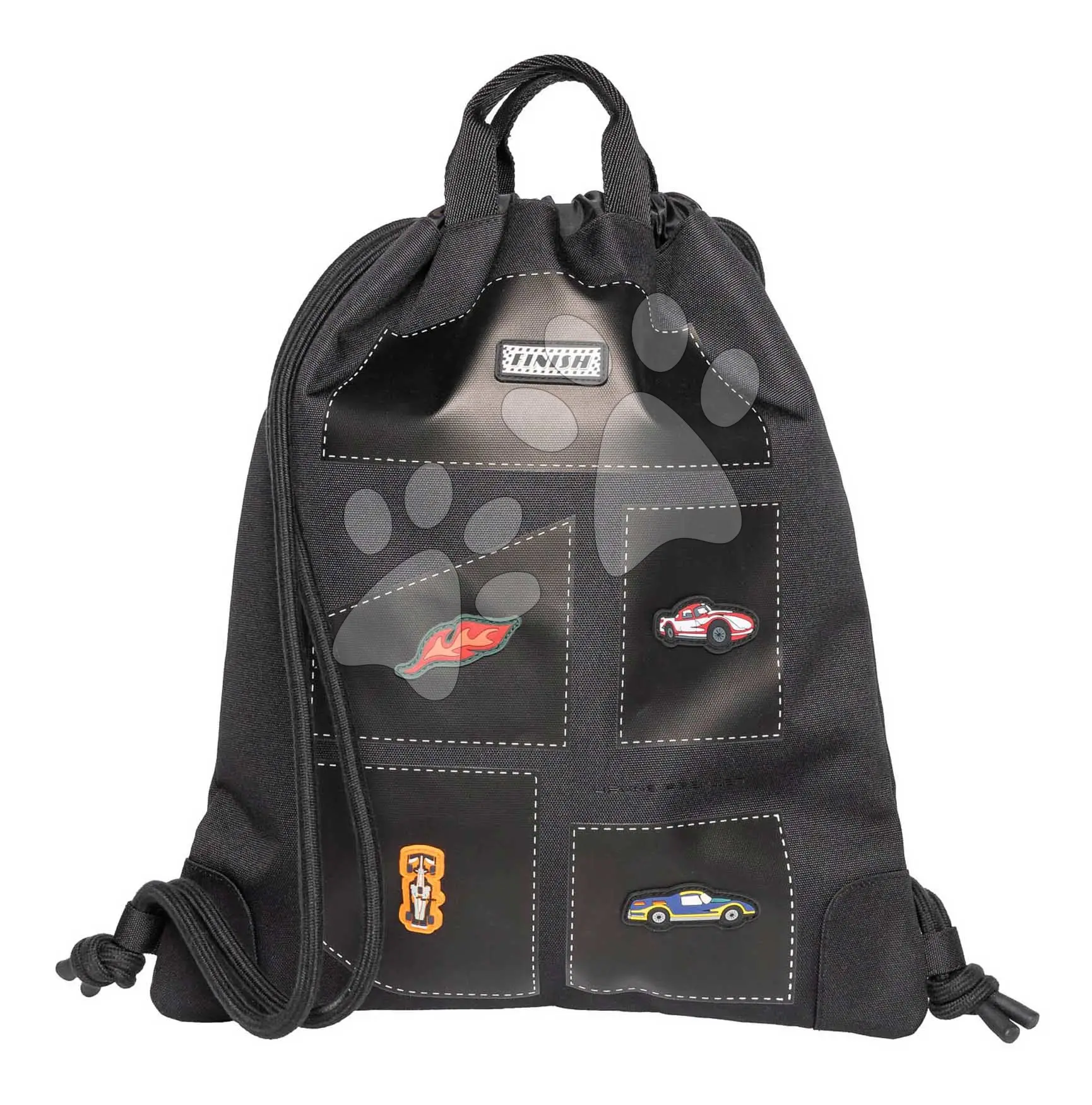 Školní vak na tělocvik a přezůvky City Bag Grand Prix Jeune Premier ergonomický luxusní provedení 40*36 cm