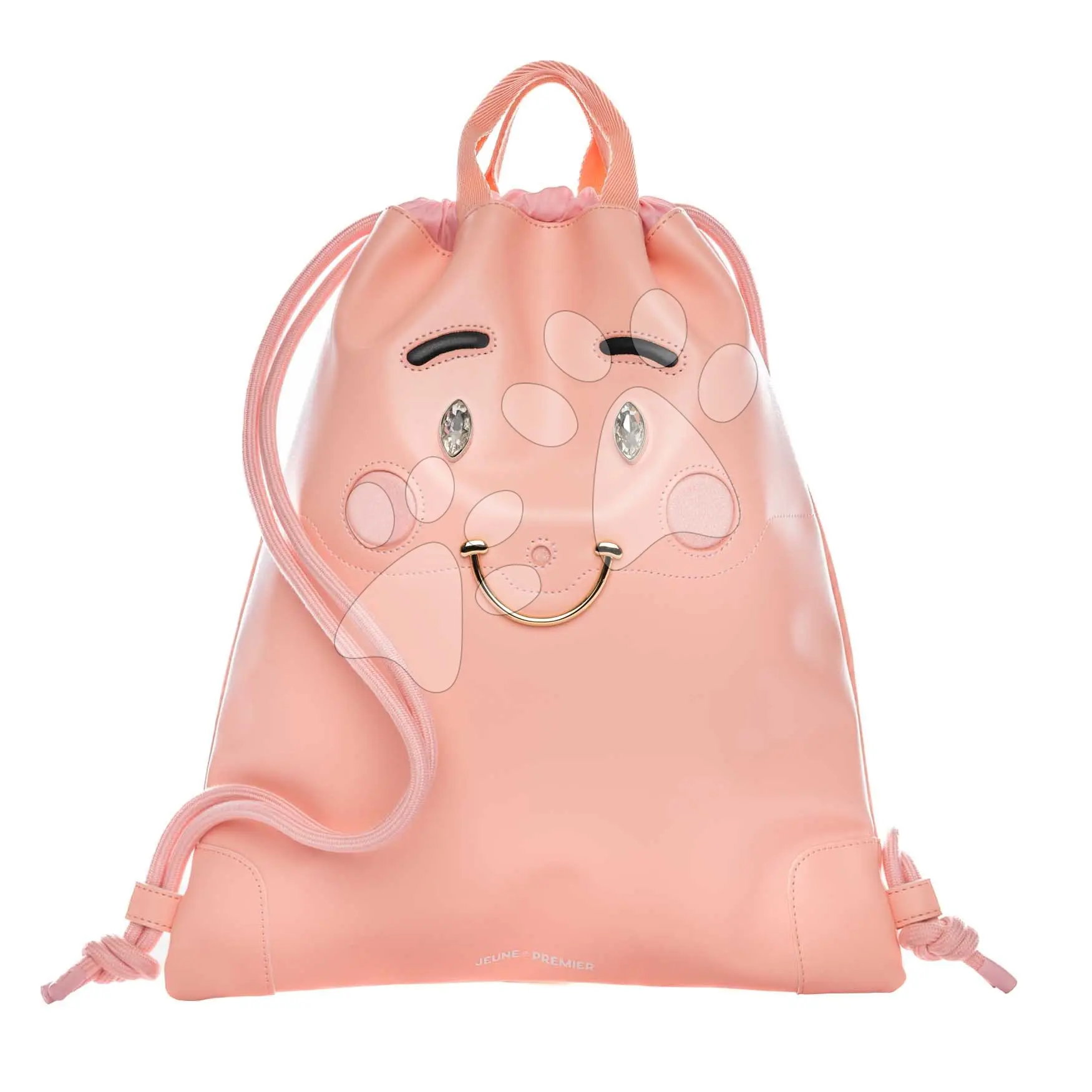 Školní vak na tělocvik a přezůvky City Bag BFF Pink Jeune Premier ergonomický luxusní provedení 40*36 cm