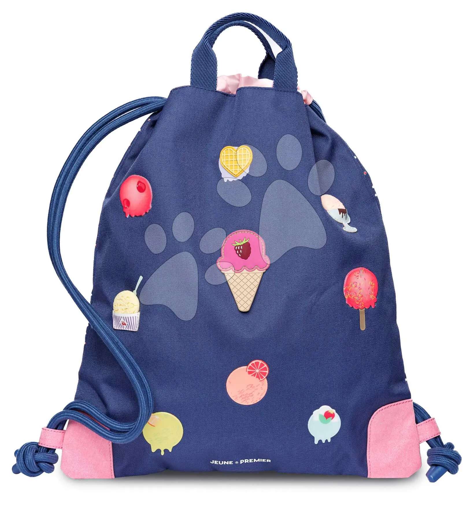 Školní vak na tělocvik a přezůvky City Bag Disco Dip Jeune Premier ergonomické luxusní provedení 40*36 cm