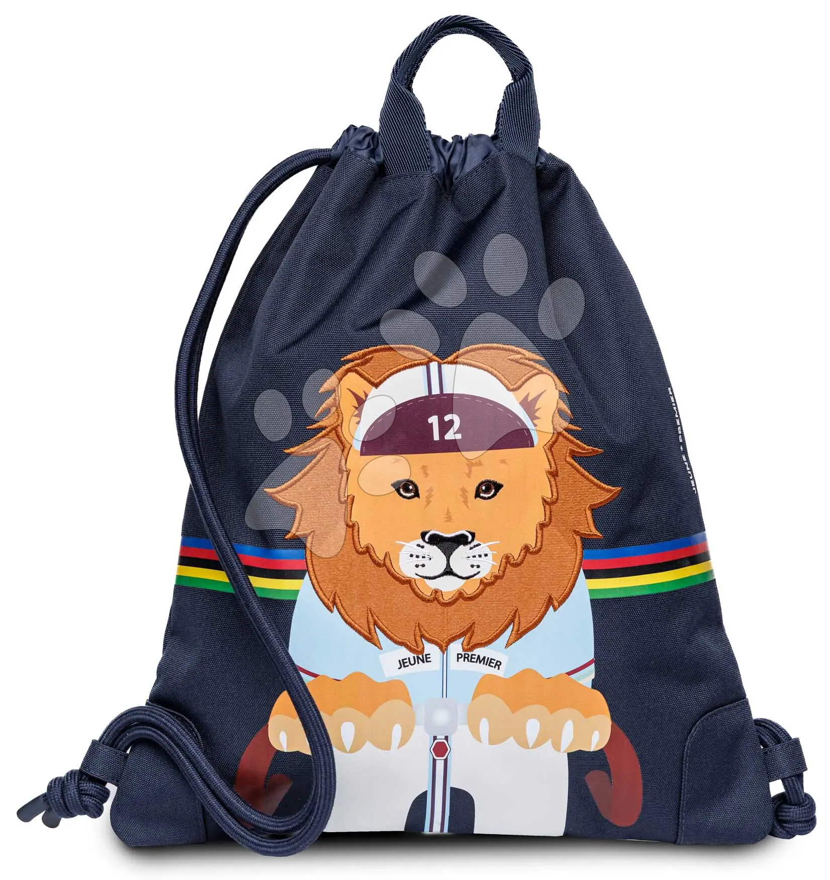 Školní vak na tělocvik a přezůvky City Bag King of the Cobbles Jeune Premier ergonomický luxusní provedení 40*36 cm