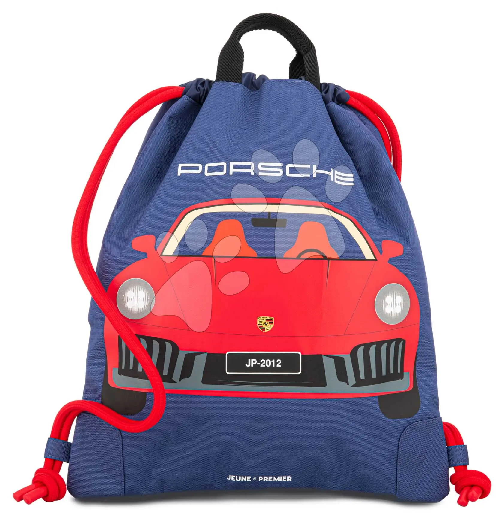 Školní vak na tělocvik a přezůvky City Bag Porsche Jeune Premier ergonomický luxusní provedení 40*36 cm