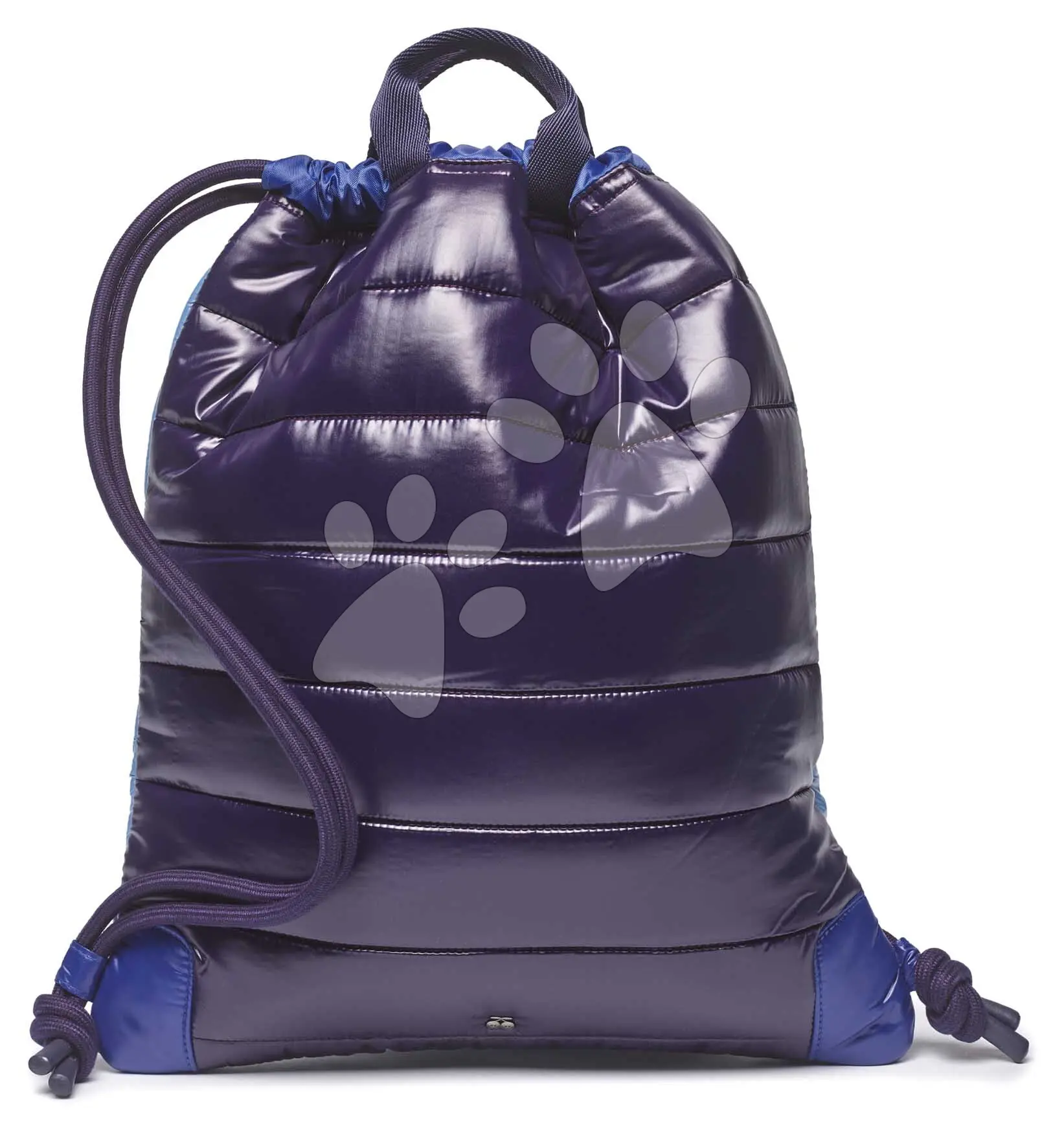 Školní vak na tělocvik a přezůvky City Bag Puffer Blue Jeune Premier ergonomické luxusní provedení 40*36 cm