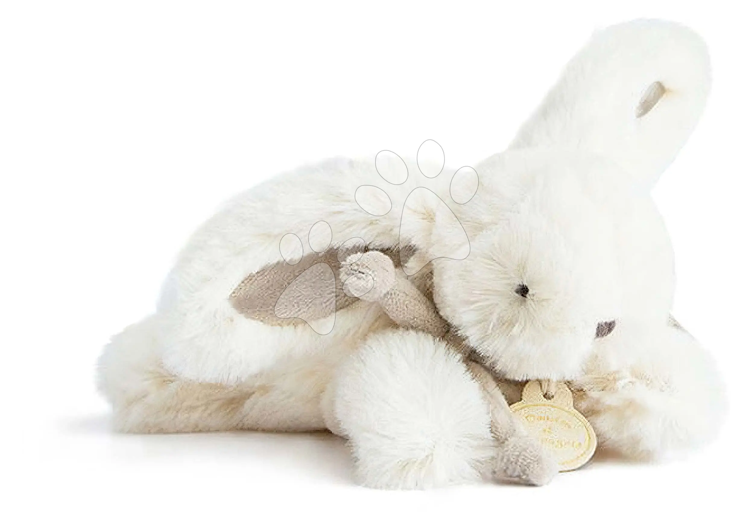 Doudou Plyšový zajíček béžový 16 cm