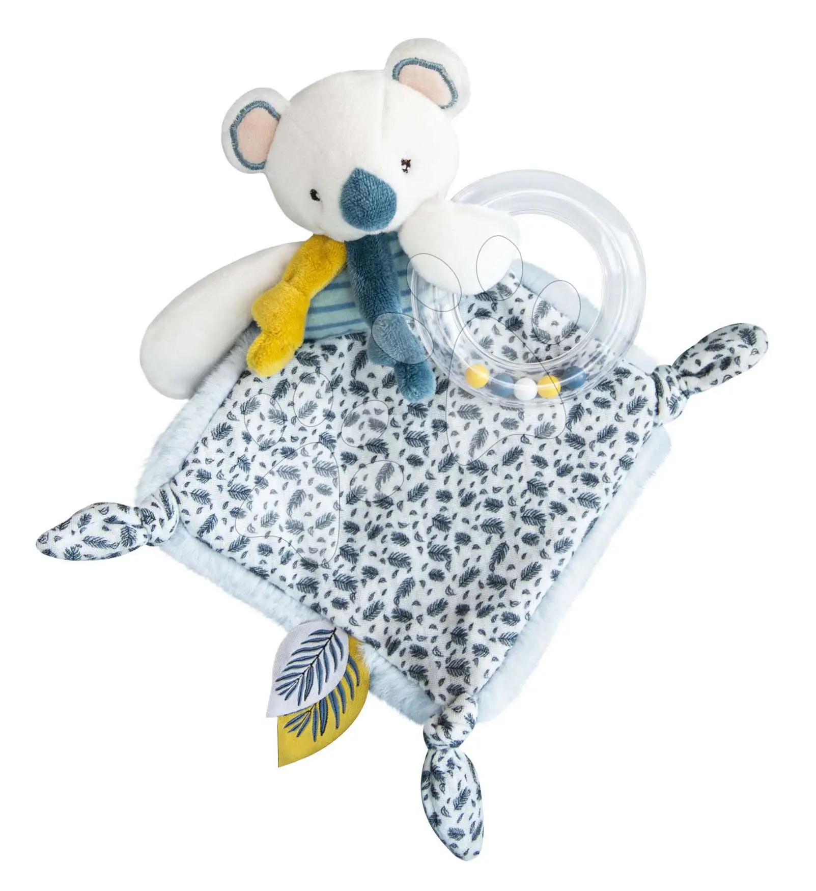 DouDou et Compagnie Koala muchláček s chrastítkem 22 cm