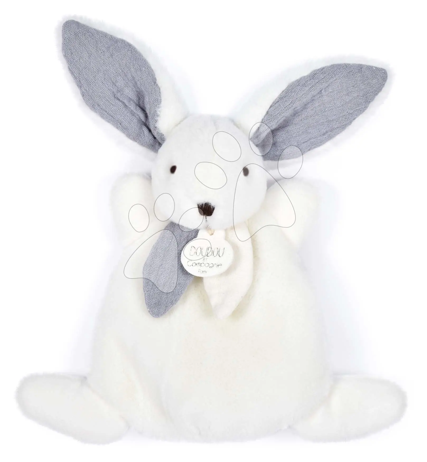 Doudou et Compagnie Paris dárková krabička modrá mini králíček 17 cm