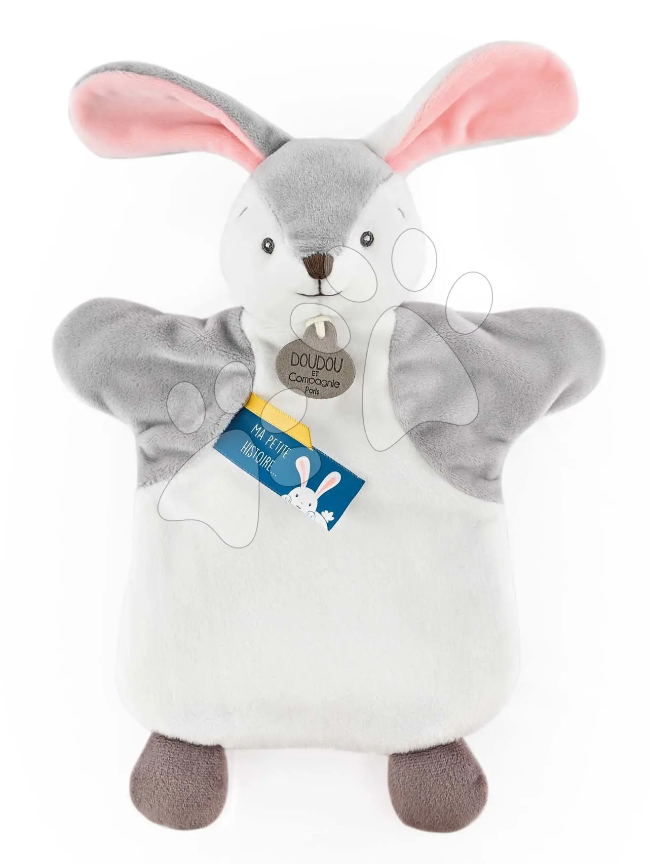 Doudou Plyšový maňásek králíček 25 cm