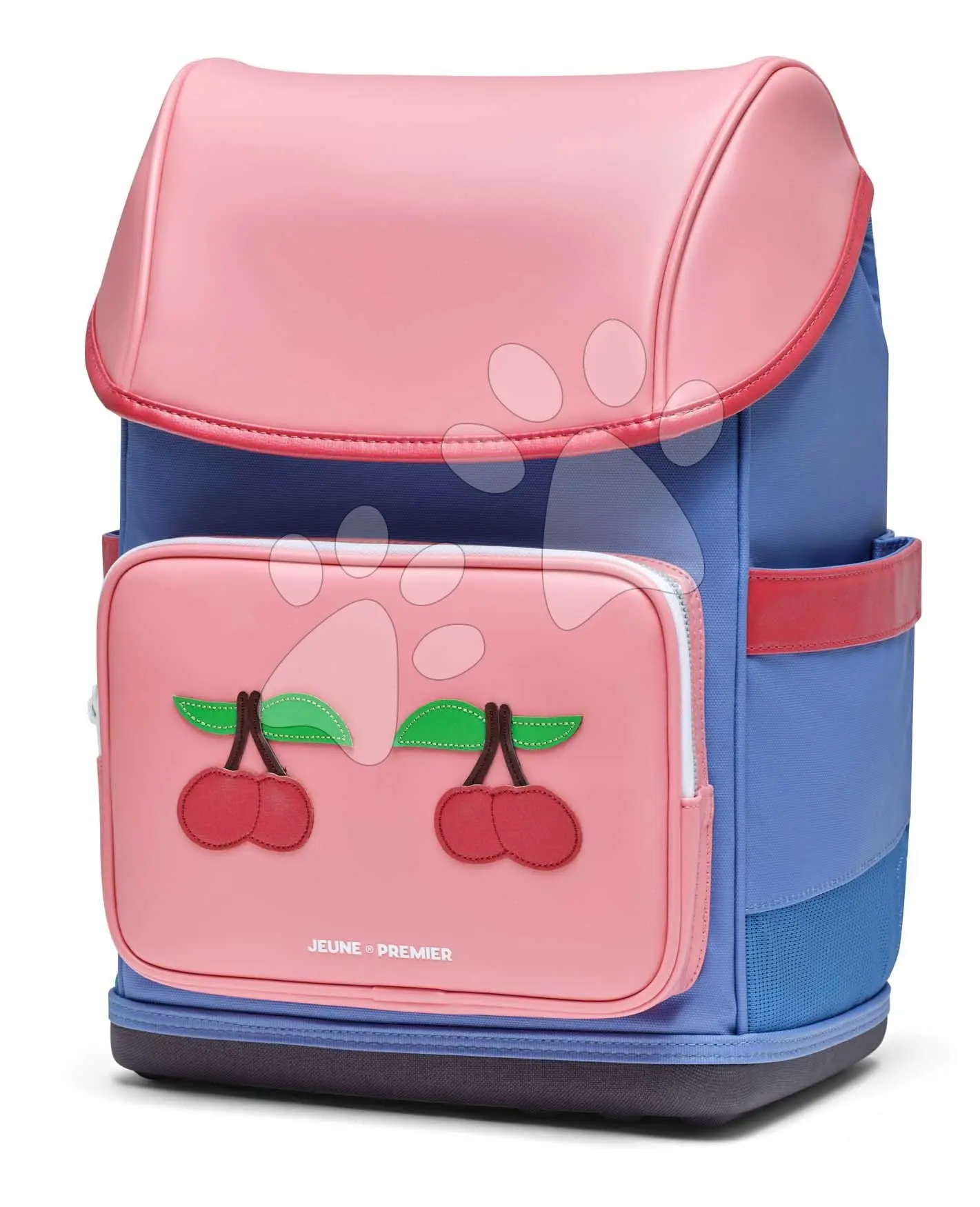 Školní batoh velký Ergomaxx Cherry Pink Jeune Premier ergonomický luxusní provedení 42*27 cm
