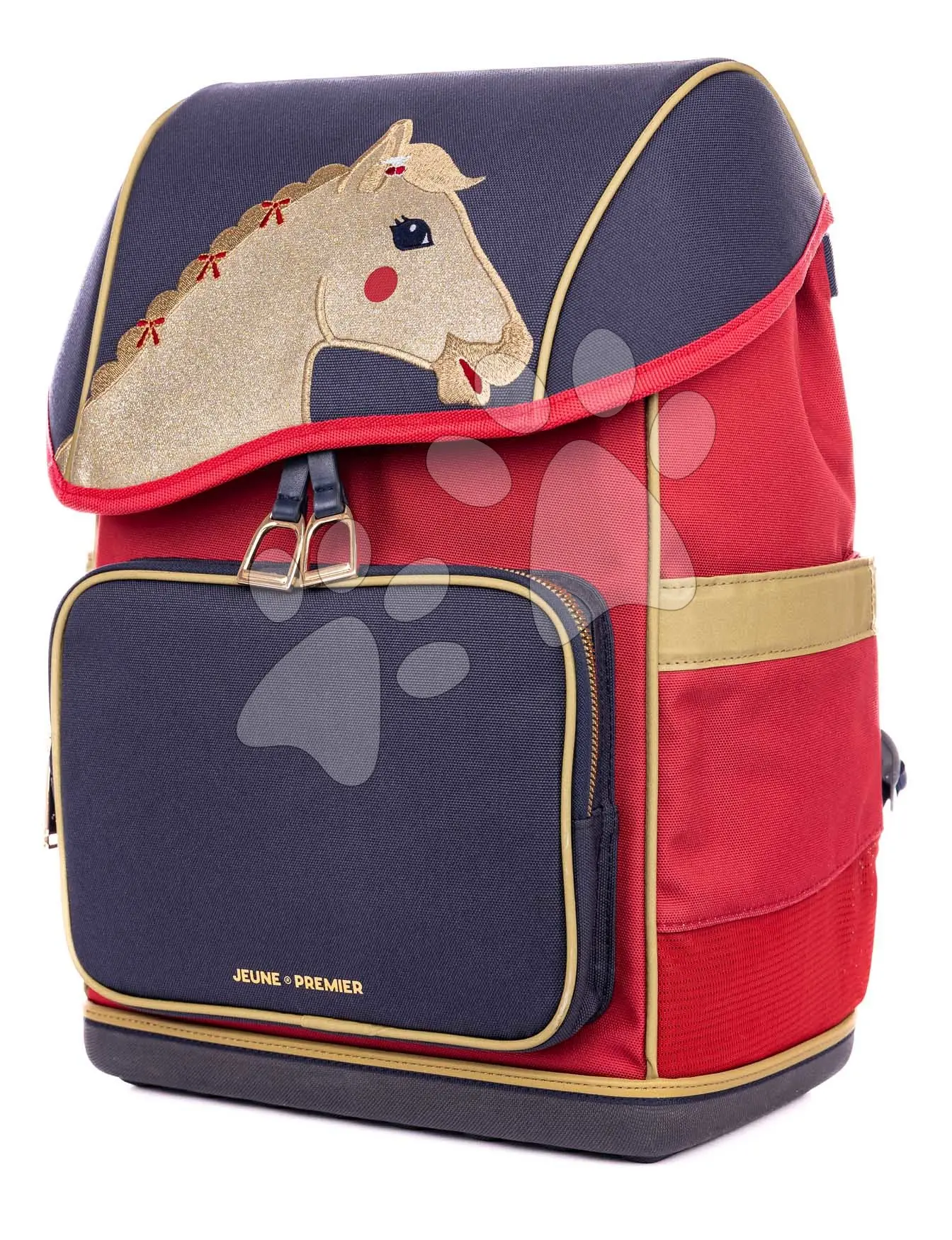 Školní batoh velký Ergomaxx Saddle Bag Jeune Premier ergonomický luxusní provedení 41*27 cm