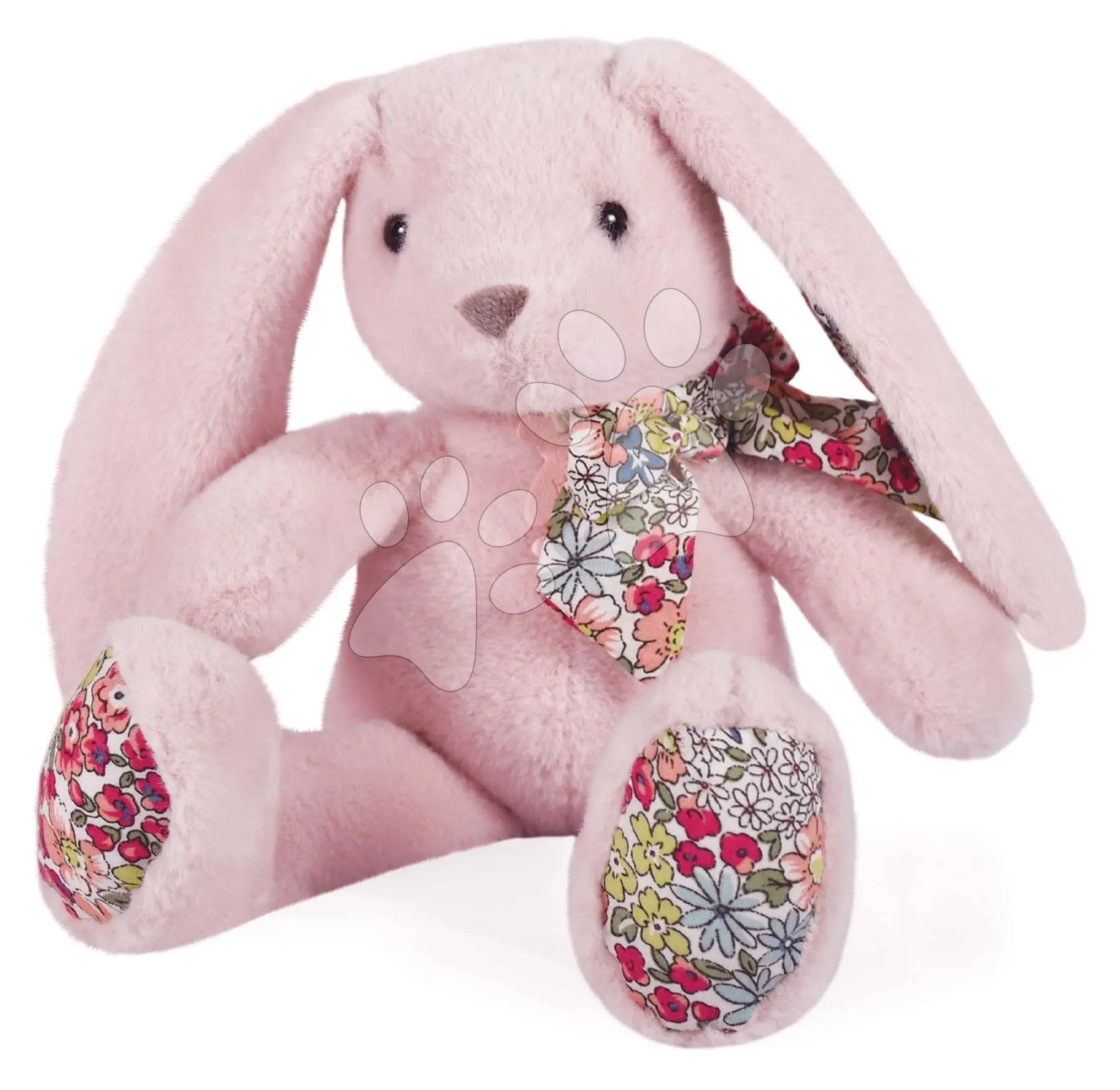 Doudou Histoire d´Ours Plyšový kamarád růžový králíček 25 cm