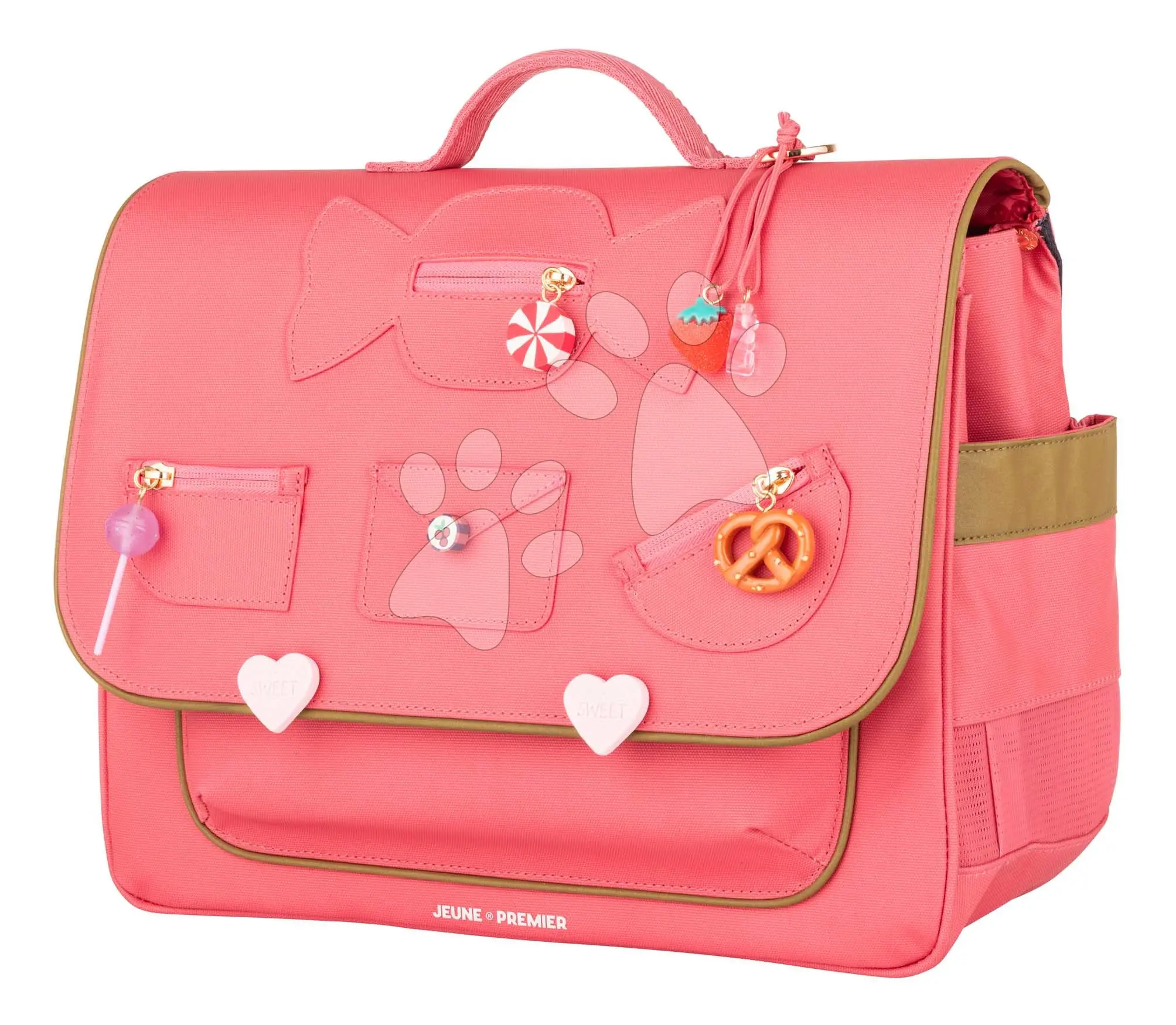 Školní aktovka Jeune Premier It Bag Midi - Candy růžová