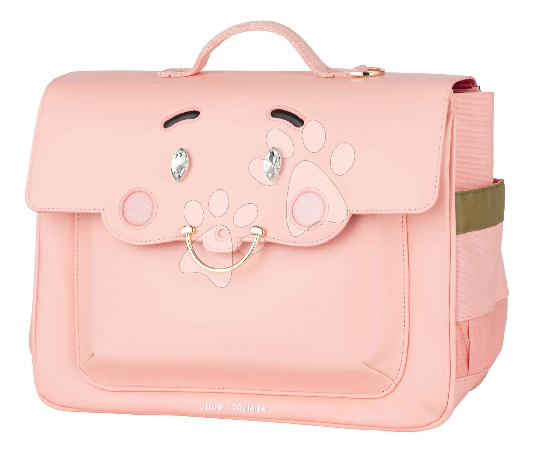 Školní aktovka It Bag Midi BFF Pink Jeune Premier ergonomická luxusní provedení 30*38 cm