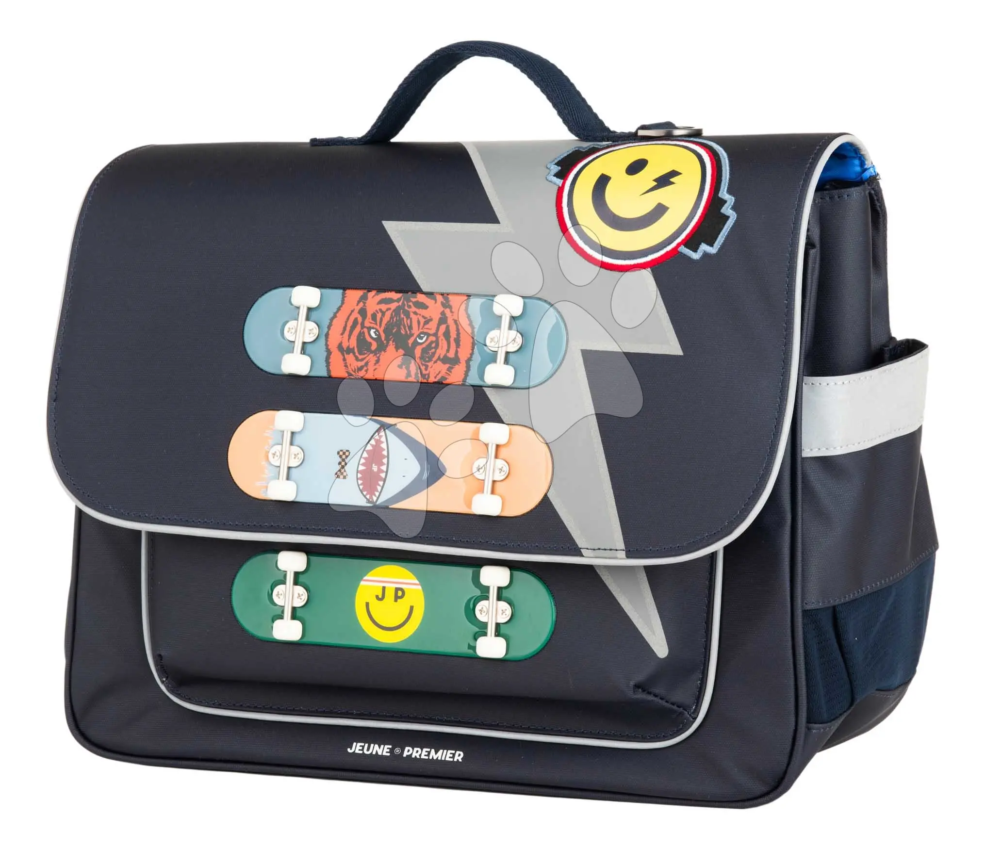 Školní aktovka Jeune Premier It Bag Midi - Skate modrá,vícebarevná