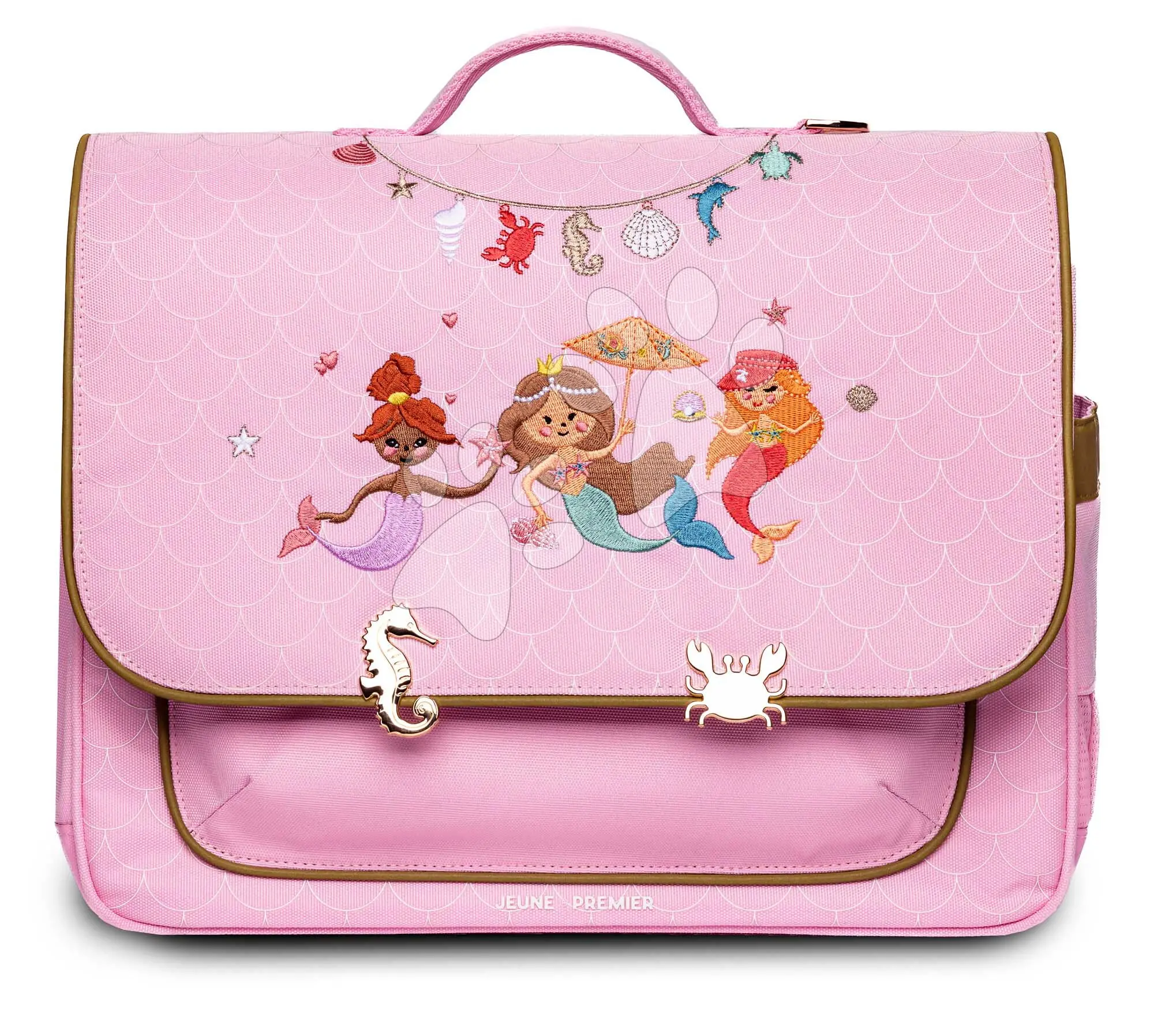 Školní aktovka It Bag Midi Mermaids Jeune Premier ergonomické luxusní provedení 30*38 cm