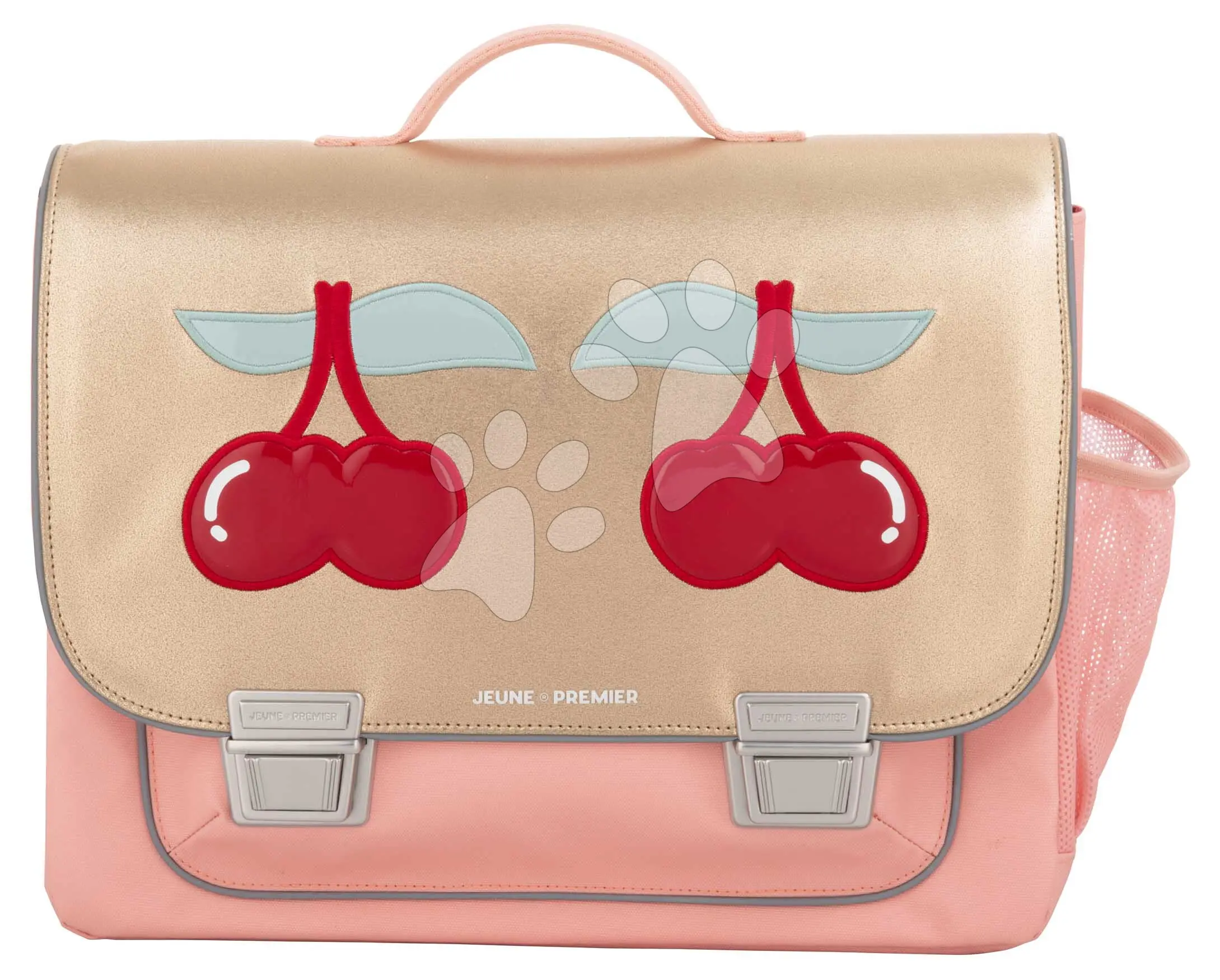 Školní aktovka Limited Classic Midi Cherry Jeune Premier ergonomické luxusní provedení 30*38 cm