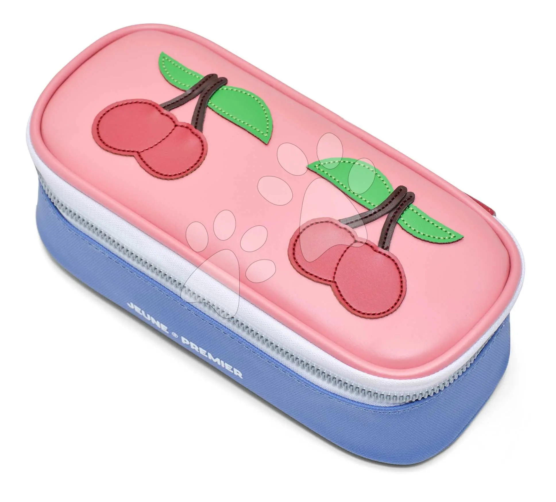 Školní penál Pencil Box Cherry Pink Jeune Premier ergonomický luxusní provedení 22*7 cm