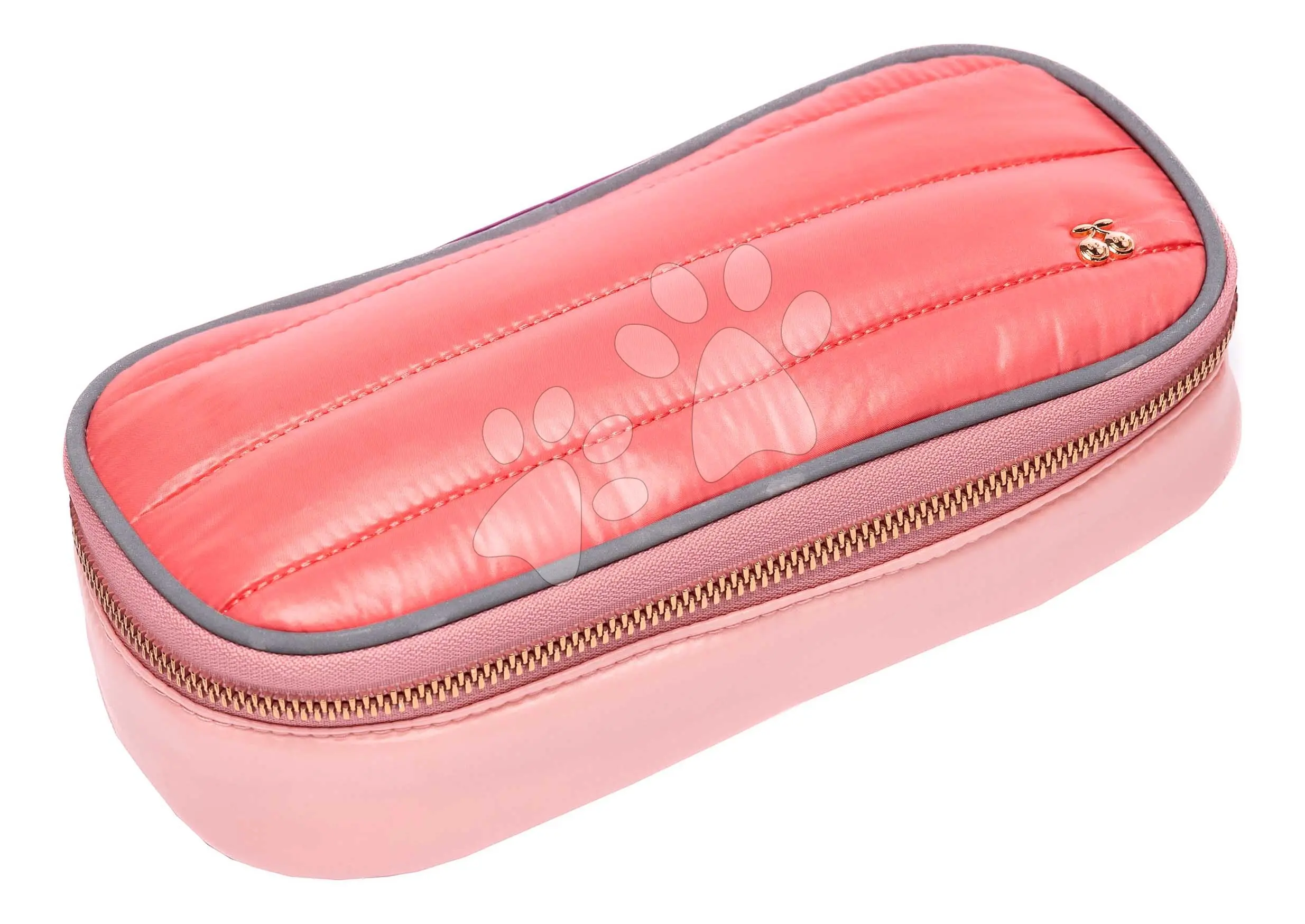 Školní penál Pencil Box Puffer Pink Jeune Premier ergonomický luxusní provedení 22*7 cm