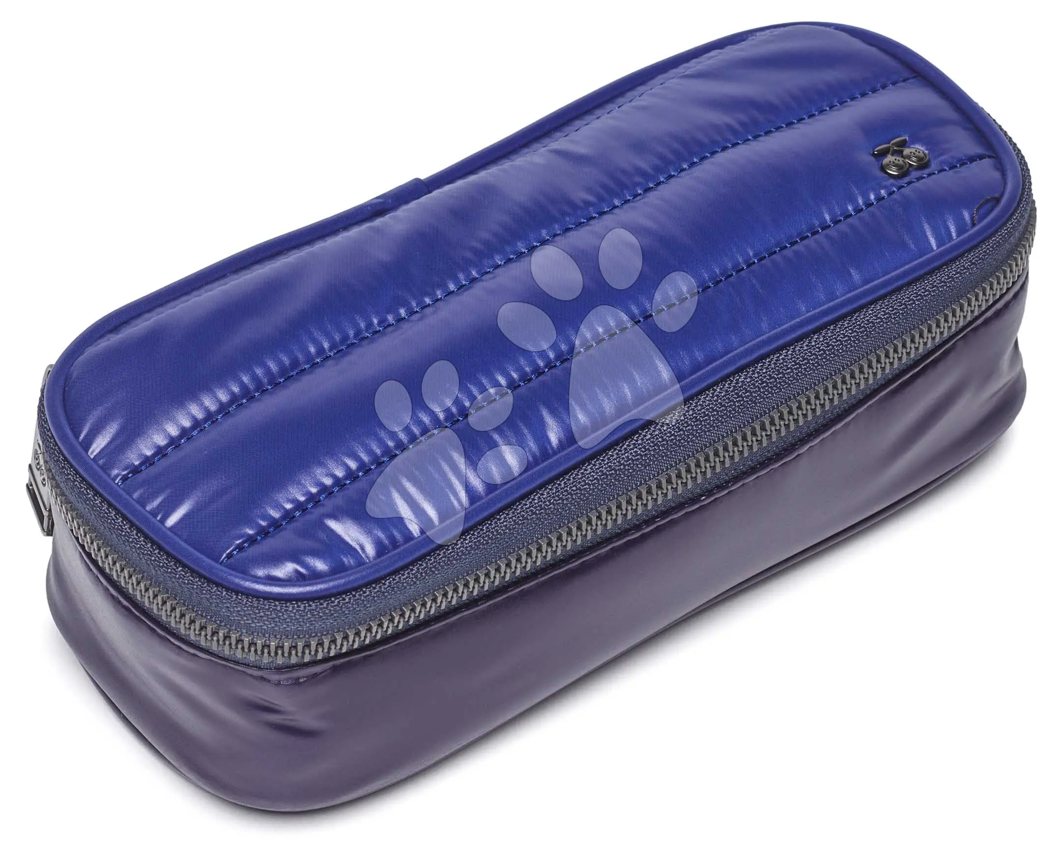 Školní penál na zip Pencil Box Puffer Blue Jeune Premier ergonomické luxusní provedení 22*7 cm